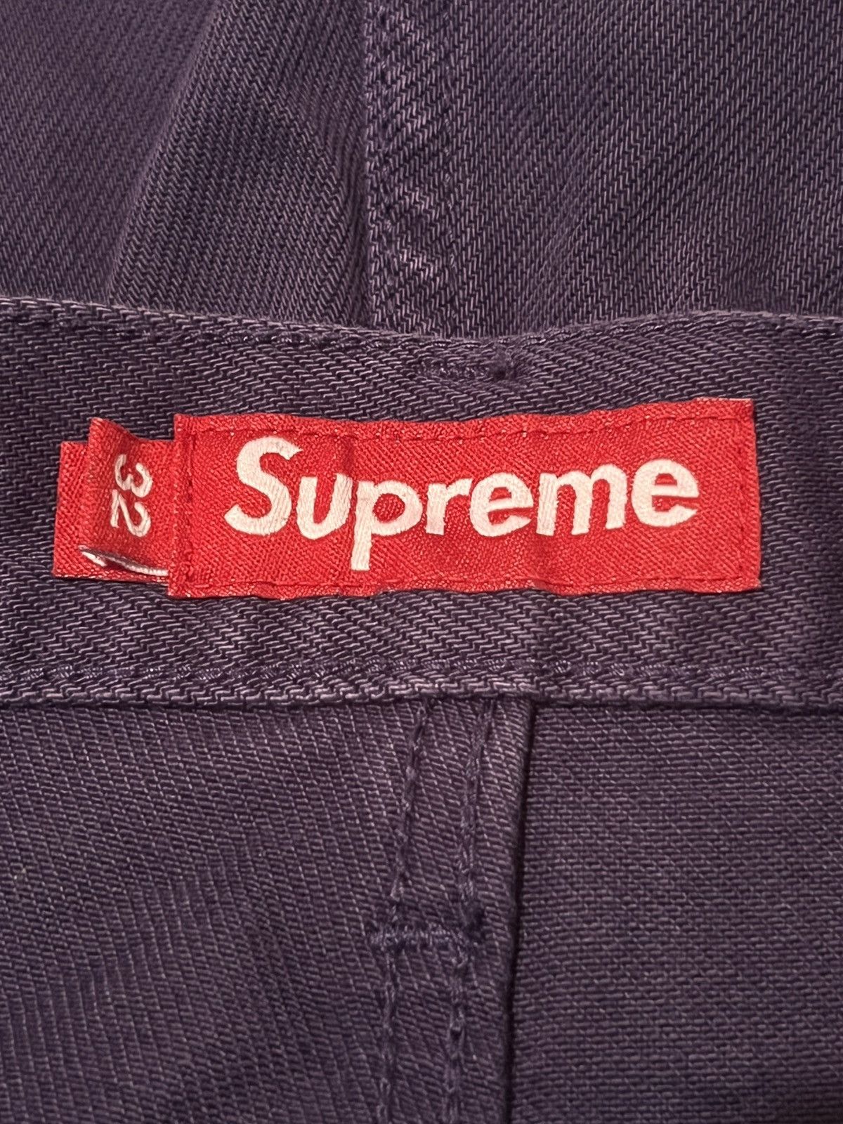 Supreme Supreme FW24 Purple Baggy Jean Size US 32 / EU 48 - 4 Thumbnail
