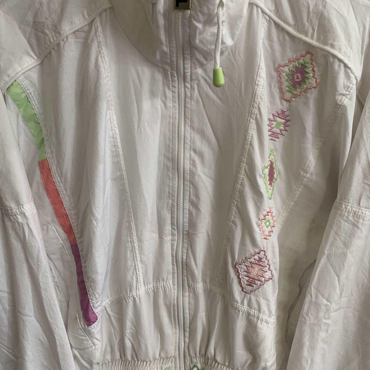 Fila × Vintage Vintage Fila Windbreaker Sweater Blouse Style Size M / US 6-8 / IT 42-44 - 6 Thumbnail