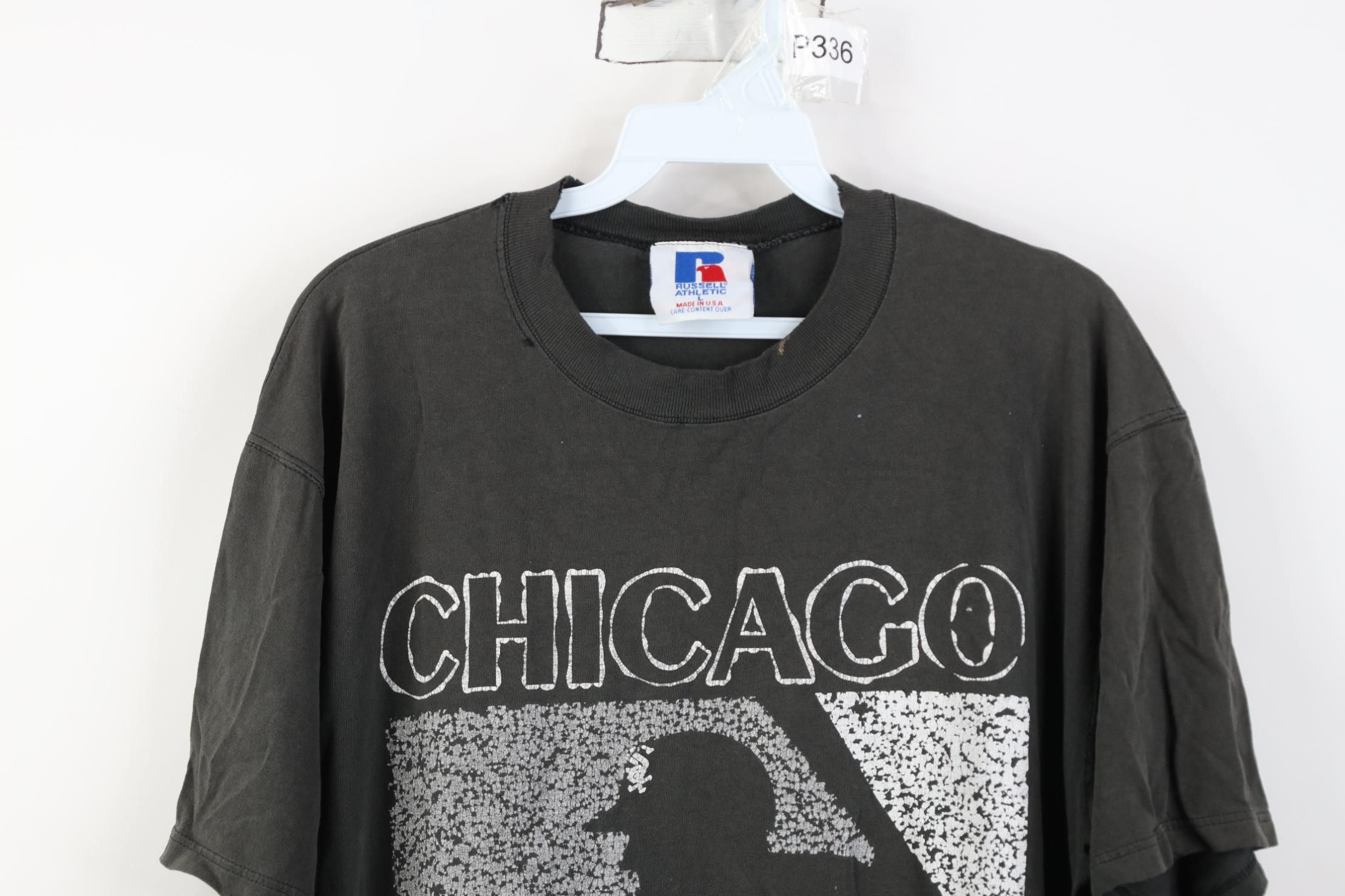 Russell Athletic Vintage 90s Russell Athletic Chicago White Sox T-Shirt USA Size US L / EU 52-54 / 3 - 2 Thumbnail