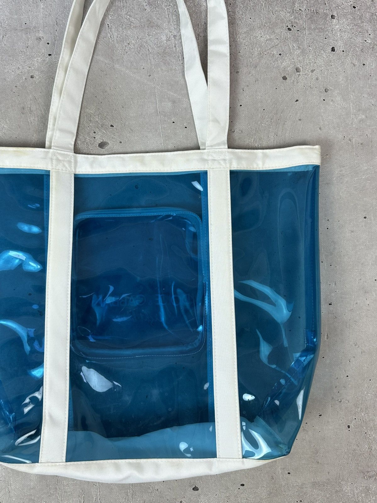 Dolce & Gabbana Vintage Dolce&Gabbana Light Blue Tote Beach Bag Size ONE SIZE - 8 Thumbnail