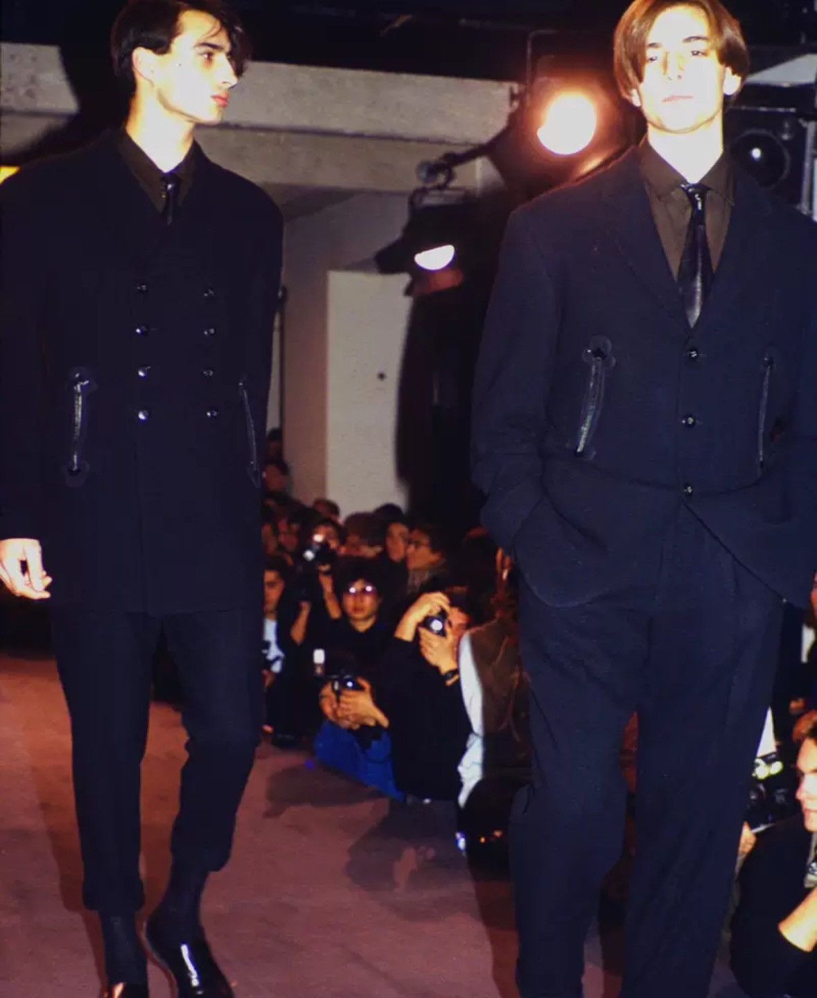 Yohji Yamamoto Yohji Yamamoto 88aw Leather Flower Suit 2412-Nextarrow Size US S / EU 44-46 / 1 - 9 Thumbnail