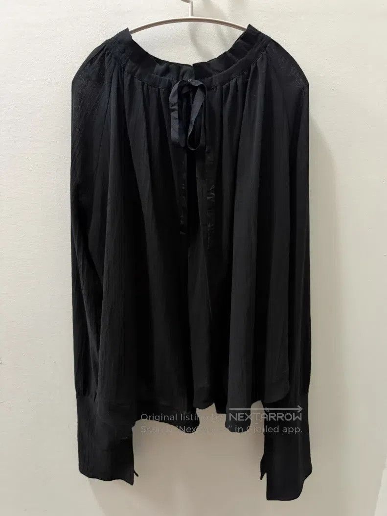 Ann Demeulemeester Ann Demeulemeester Backless Tie Black Shirt Size XS / US 0-2 / IT 36-38 - 3 Thumbnail