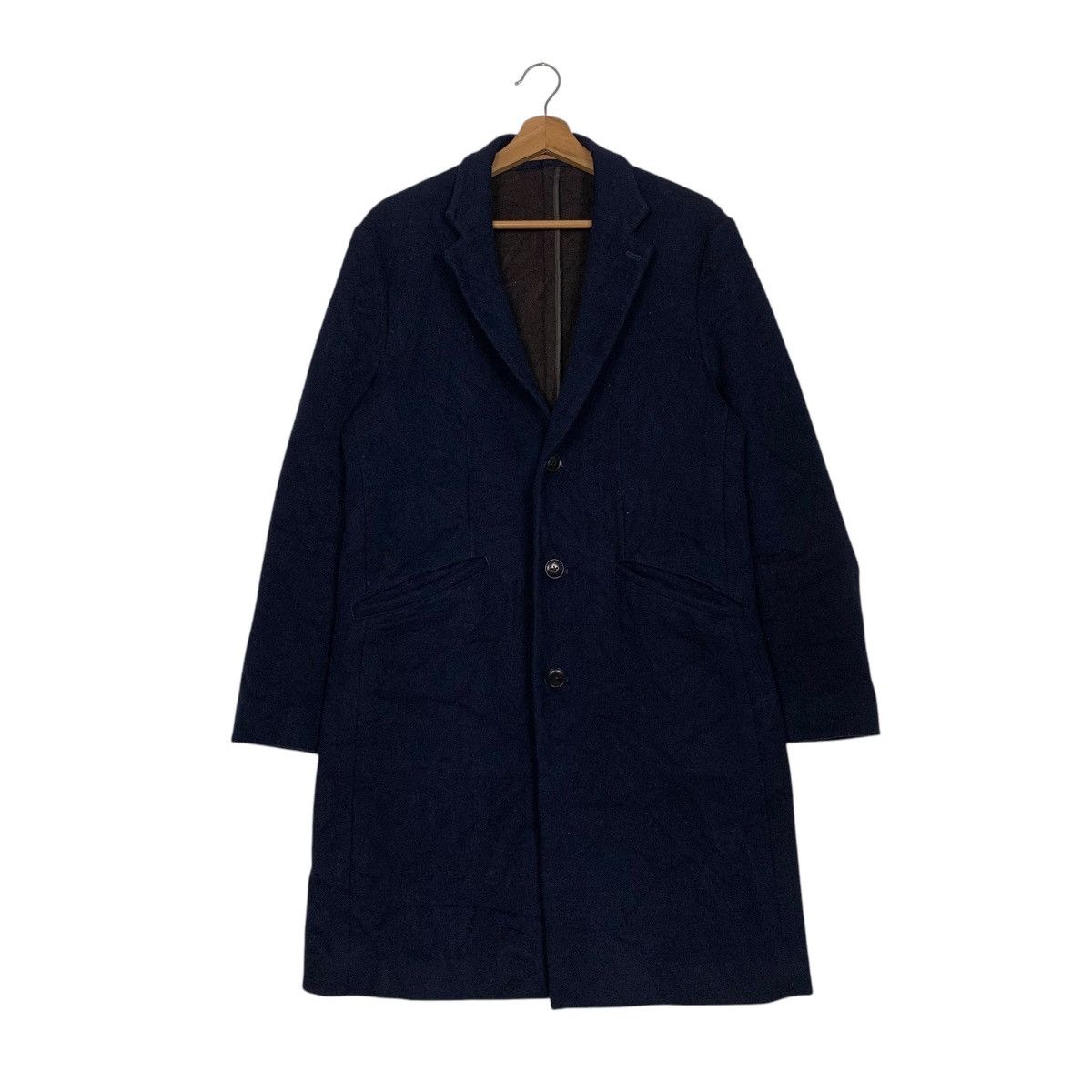 ABAHOUSE Japanese Brand Abahouse Wool Coat Size US M / EU 48-50 / 2 - 1 Thumbnail
