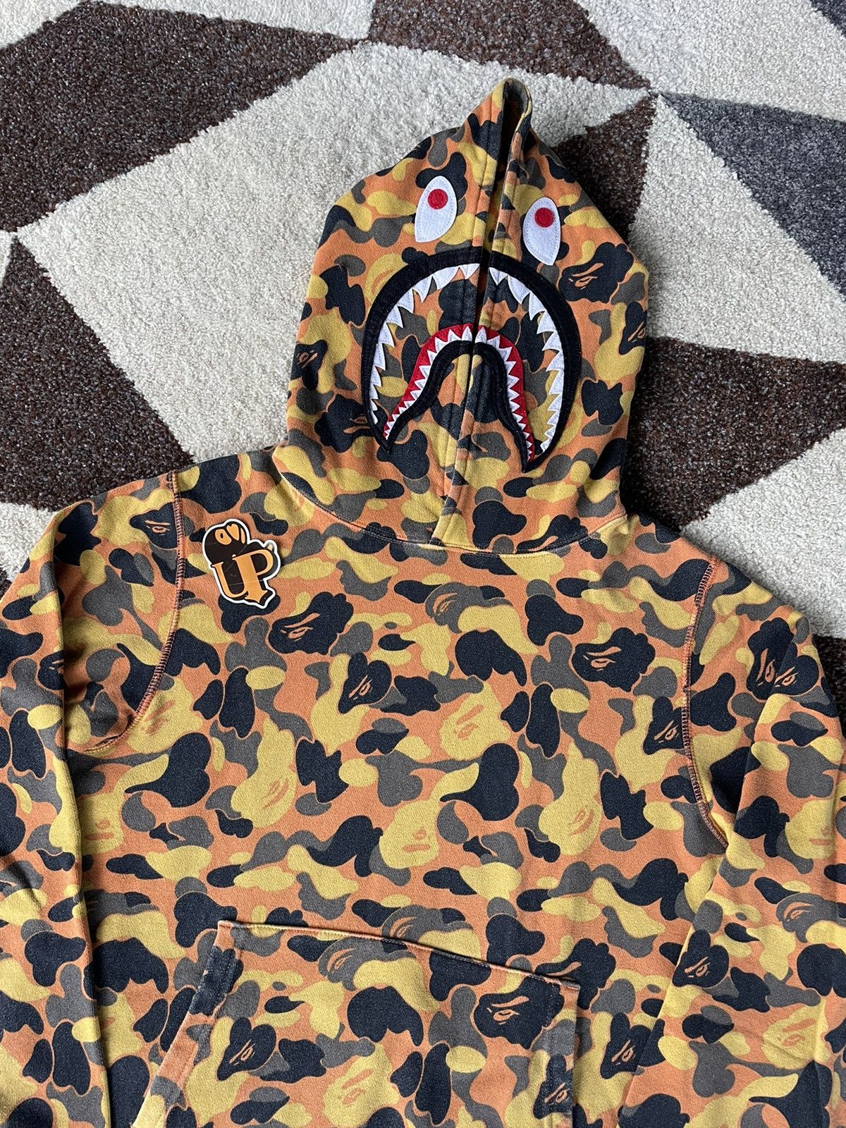 Bape × XO Bape x XO Shark Pullover Hoodie Size US S / EU 44-46 / 1 - 4 Thumbnail