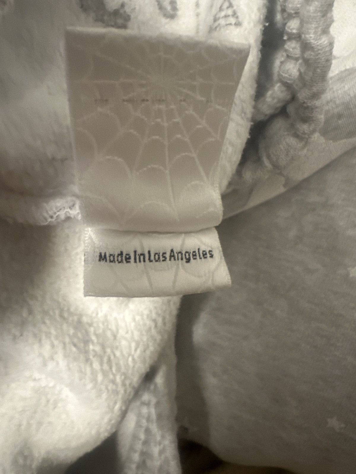 Sp5der Sp5der “Heather Grey” OG Web pants/sweats/joggers Size US 34 / EU 50 - 4 Thumbnail