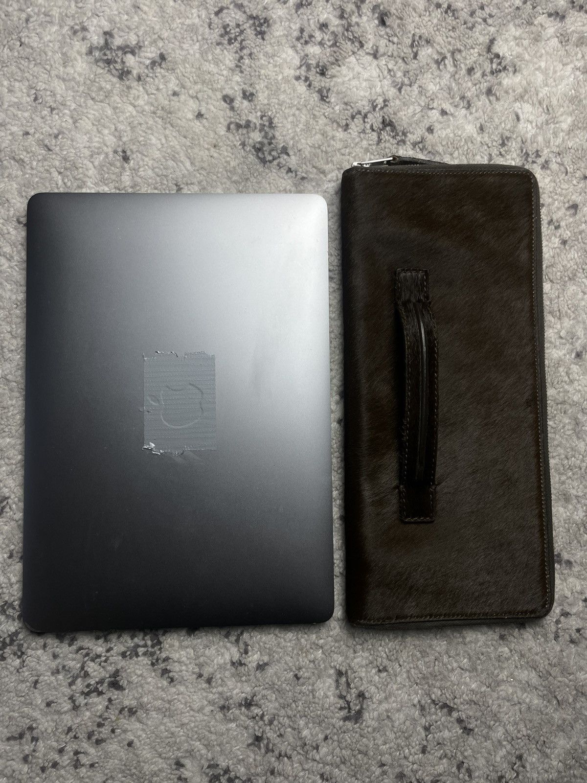Rick Owens Rick Owens Cow Fur Clutch Bag Size ONE SIZE - 2 Thumbnail