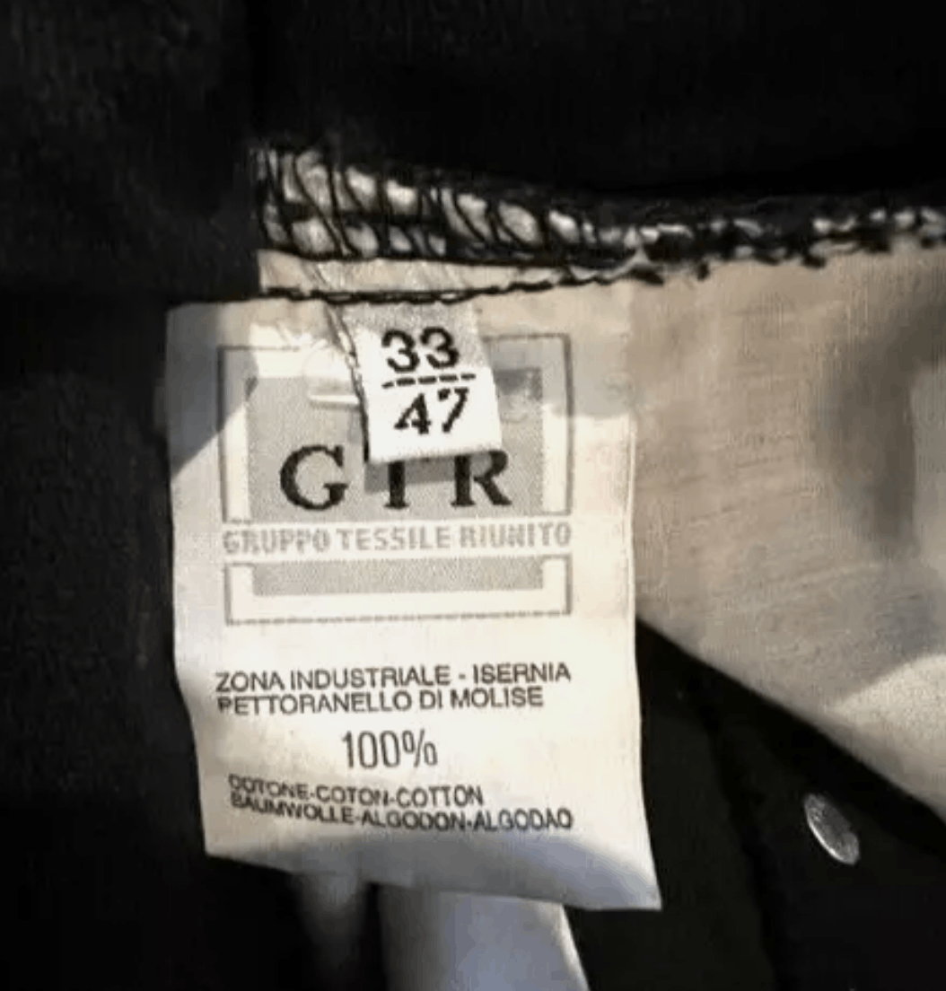 Helmut Lang Rare Vtg 1996 New HELMUT LANG Mens Black Cotton Jeans Size US 33 - 6 Thumbnail