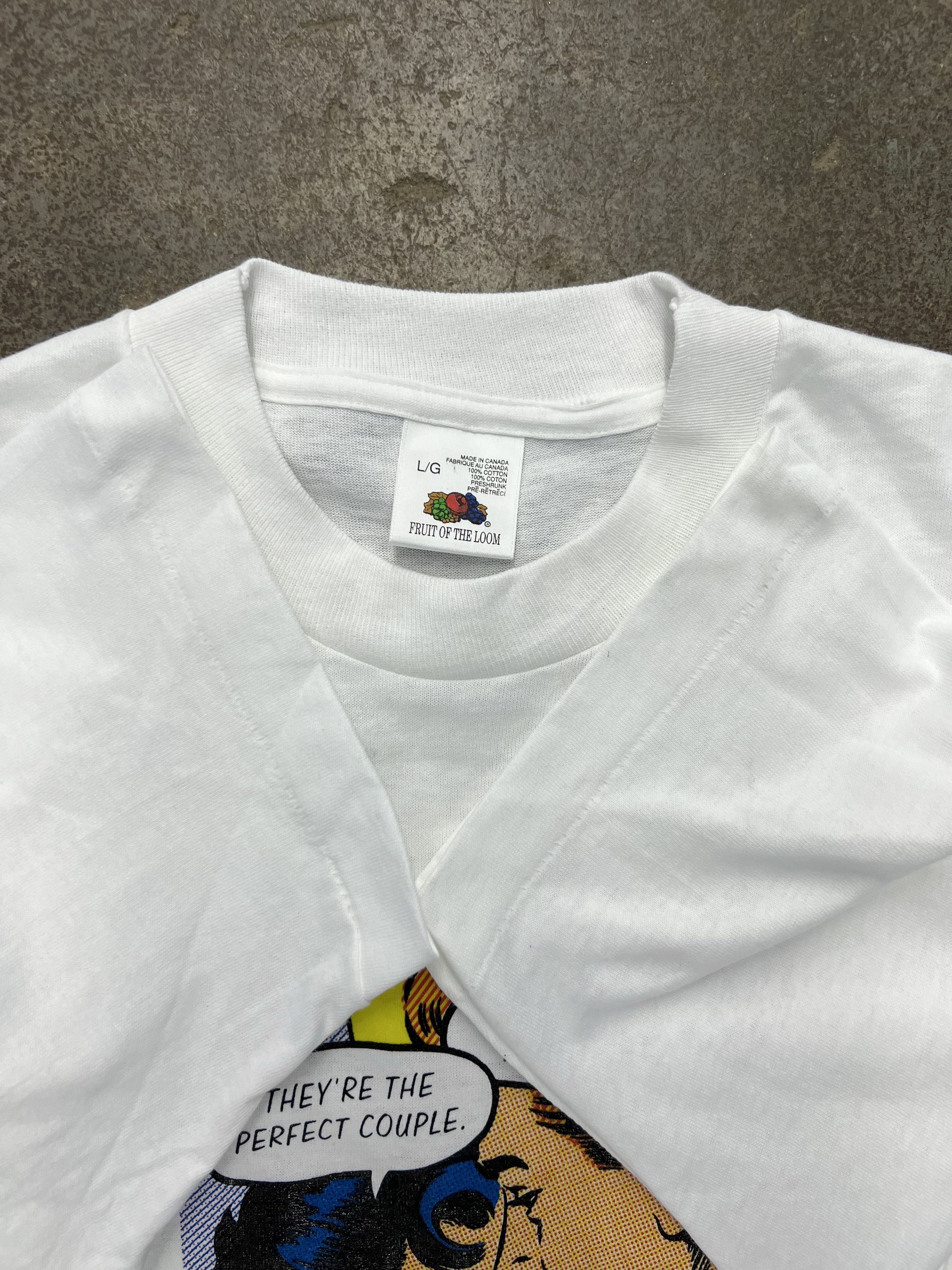 Vintage VTG 1993 Bell 416/905 Area Code Art Graphic T-Shirt Size US L / EU 52-54 / 3 - 5 Thumbnail