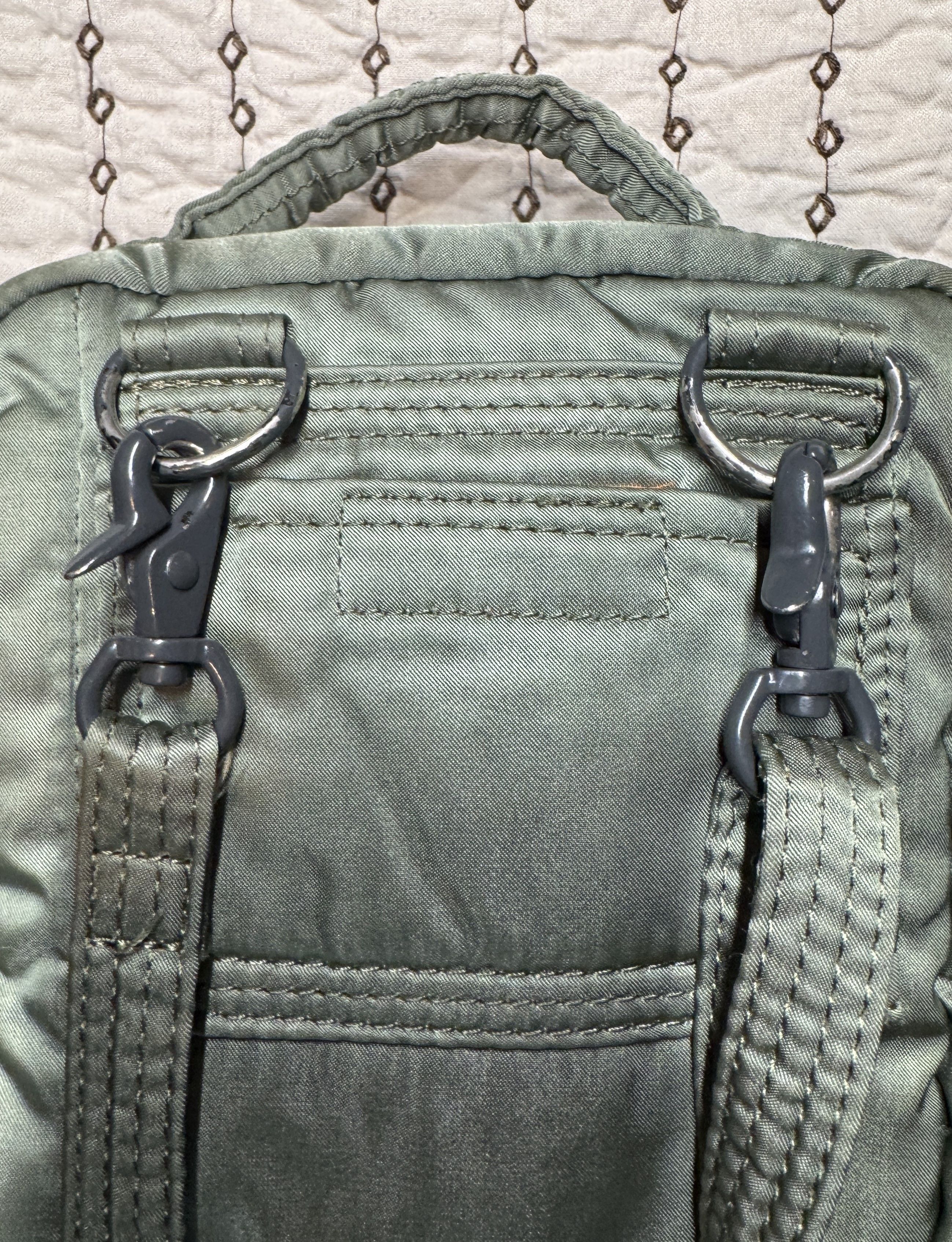 Porter PORTER TANKER VERTICAL MESSENGER BAG SAGE GREEN OS Size ONE SIZE - 17 Thumbnail