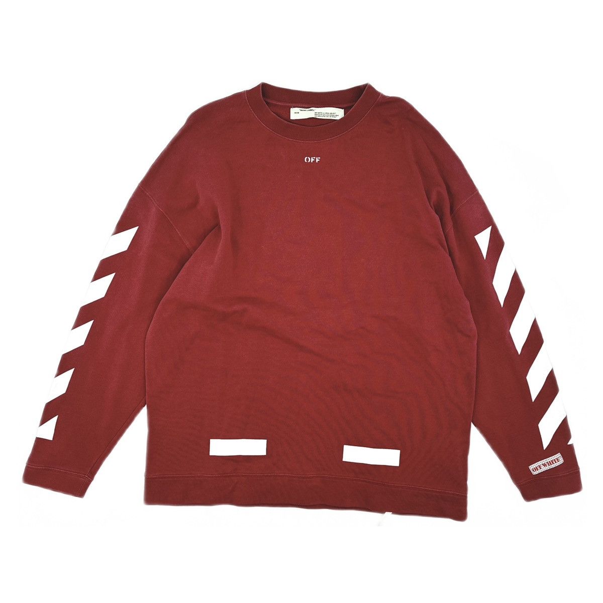 Off-White Off-White Diags Arrows sweatshirt Size US L / EU 52-54 / 3 - 1 Thumbnail