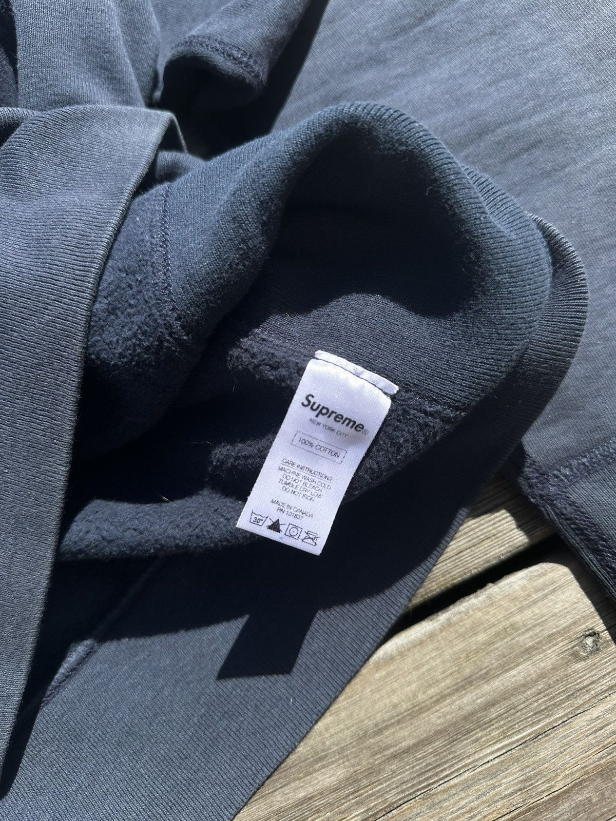 Supreme Supreme Tonal Box Logo Hoodie FW14 Size S Size US S / EU 44-46 / 1 - 15 Thumbnail