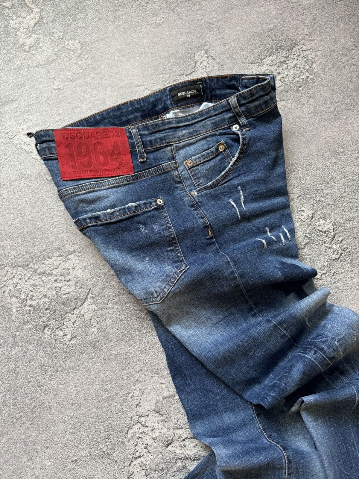 Dsquared2 Dsquared2 48 distressed denim pant trouser Jean chino Size US 32 / EU 48 - 17 Thumbnail