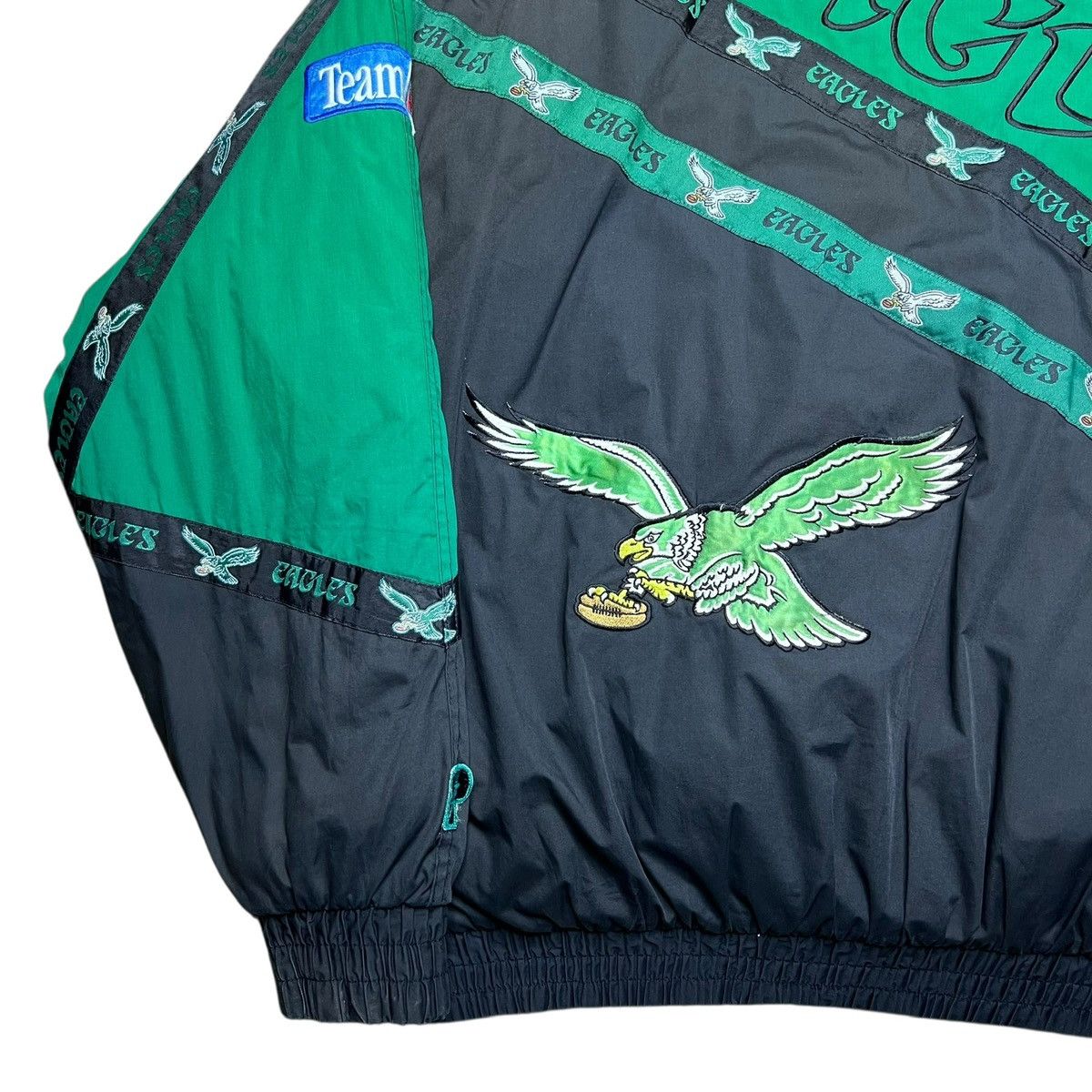 Pro Player Vtg NFL Philadelphia Eagles Pro Player Kelly Green Jacket Size US XXL / EU 58 / 5 - 23 Thumbnail