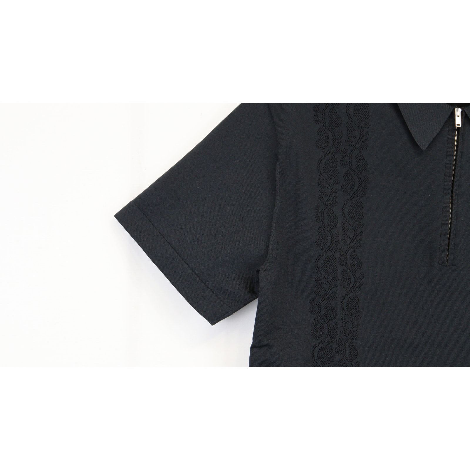 Jil Sander o1rshd1 Angel Yarn + Whirl 18 T-Shirt in Black Size US M / EU 48-50 / 2 - 7 Thumbnail