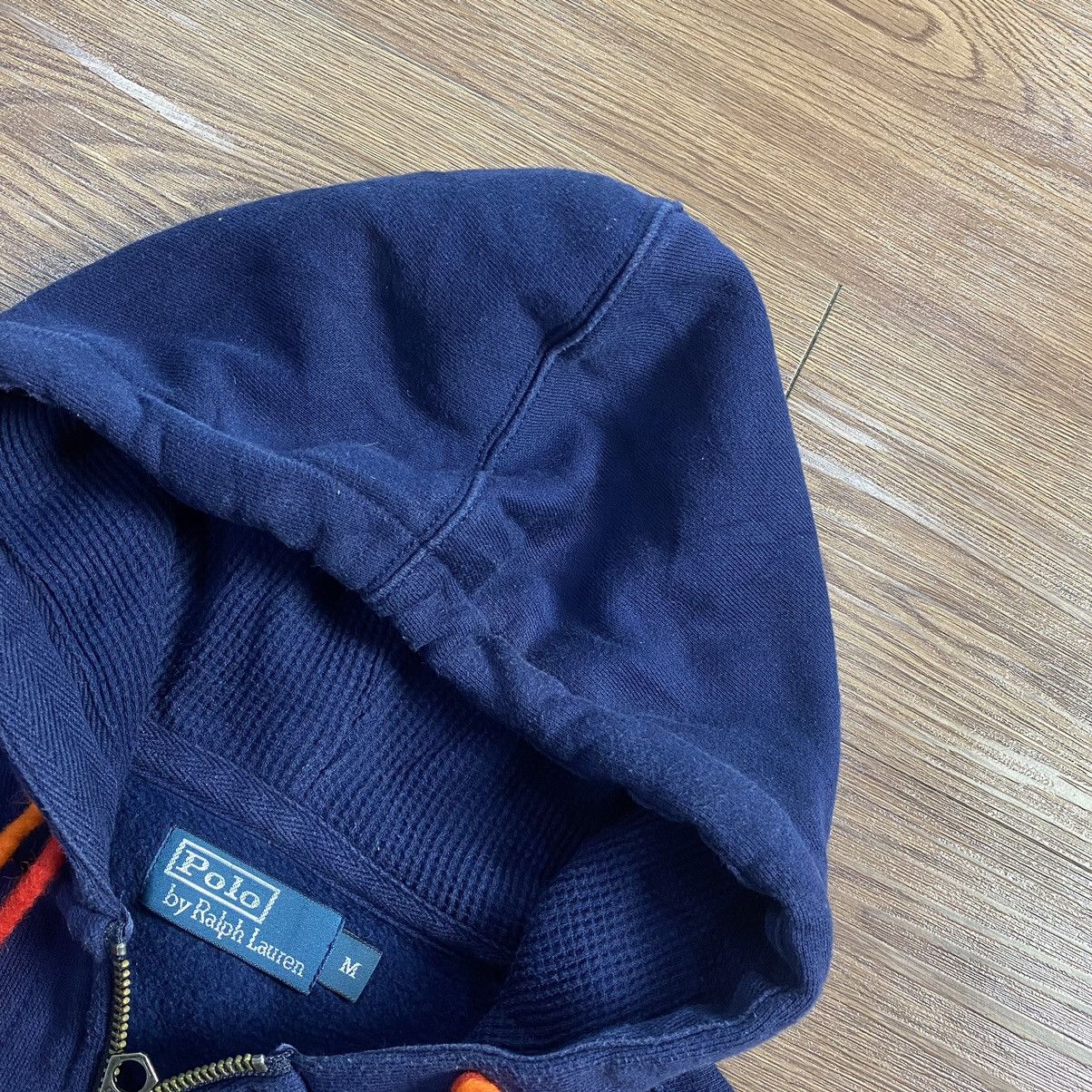 RRL Ralph Lauren RARE‼️ Vintage Polo Ralph Lauren Zip Up Hoodie Bear US Flag Size US M / EU 48-50 / 2 - 4 Thumbnail