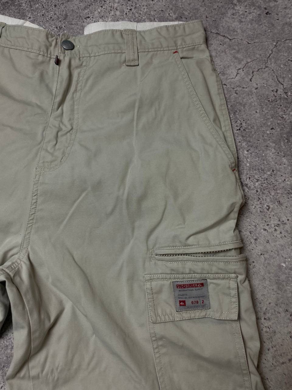Quiksilver × Vintage Vintage Y2k Quiksilver Cargo Pants Baggy Fit Size US 34 / EU 50 - 4 Thumbnail