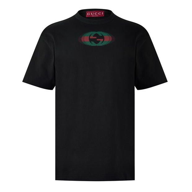 Gucci GUCCI Interlocking G Logo T-Shirt Size US XL / EU 56 / 4 - 5 Thumbnail