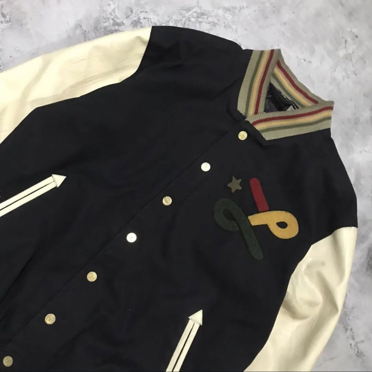 LRG LRG - Roots People Varsity Jacket Size US L / EU 52-54 / 3 - 4 Thumbnail