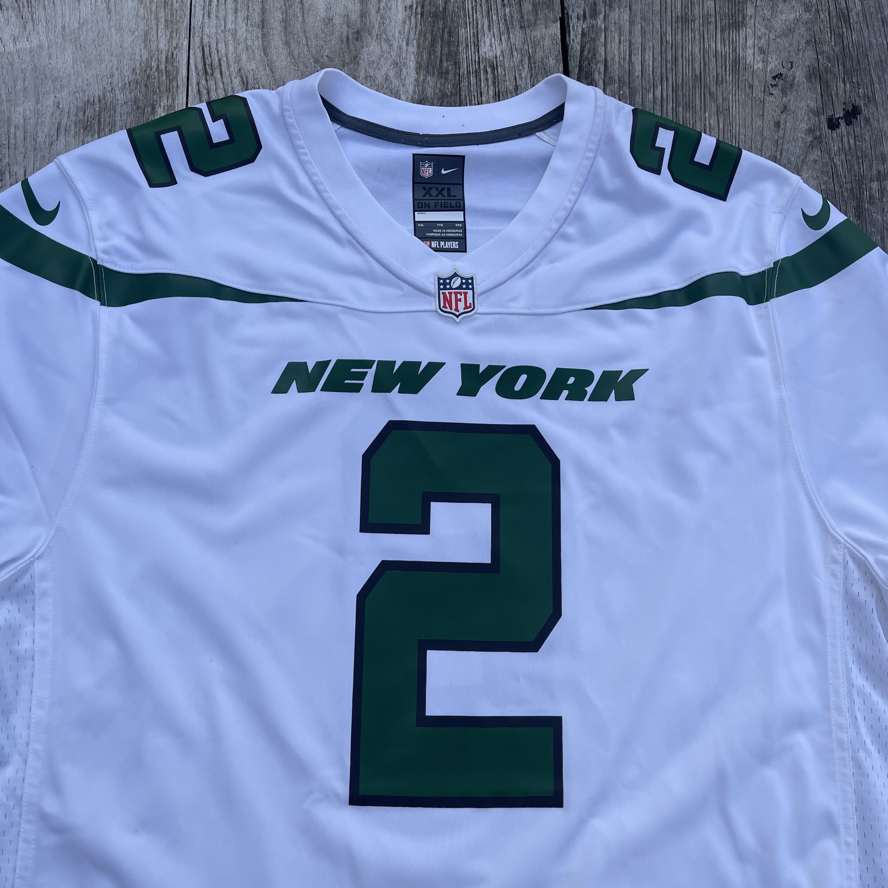 Nike Nike On Field New York Jets Zach Wilson Football Jersey Size US XXL / EU 58 / 5 - 4 Thumbnail