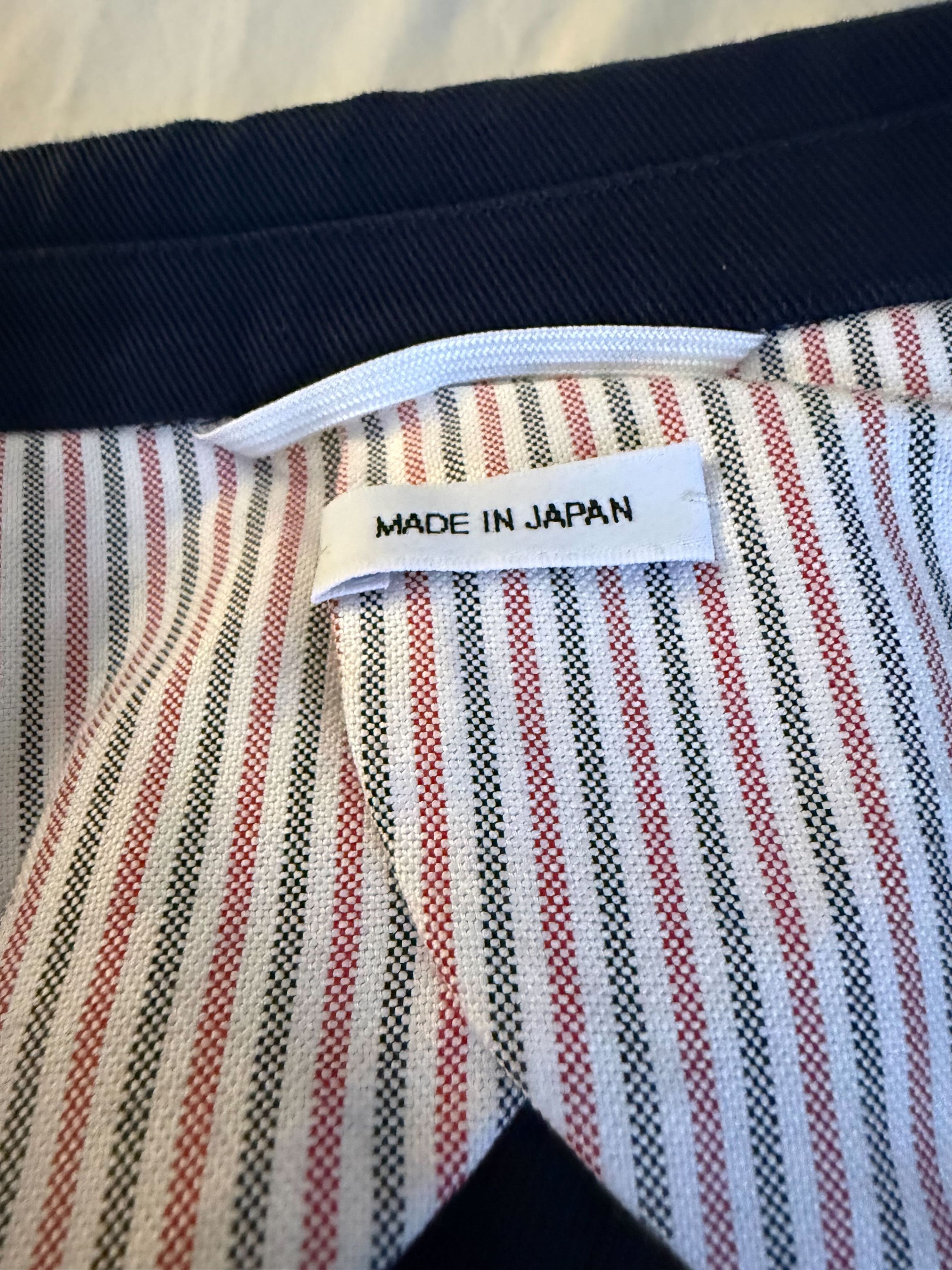Thom Browne Thom Browne Navy Cotton Sport Jacket Size 40R - 6 Thumbnail