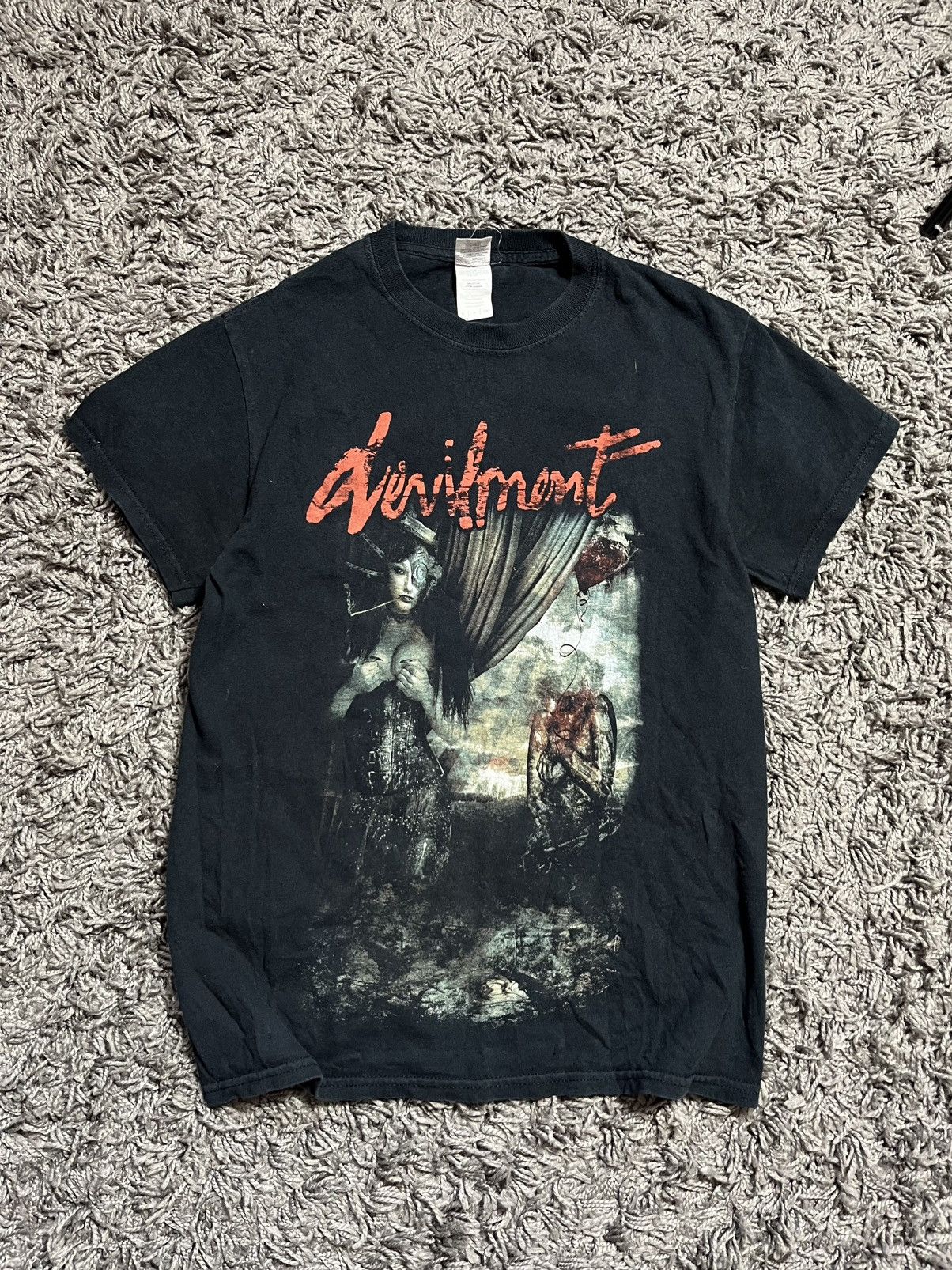 Band Tees DEVILMENT ROCK Y2K BAND TEE GOTH EMO PUNK ROCK T-SHIRT Size US S / EU 44-46 / 1 - 1 Thumbnail