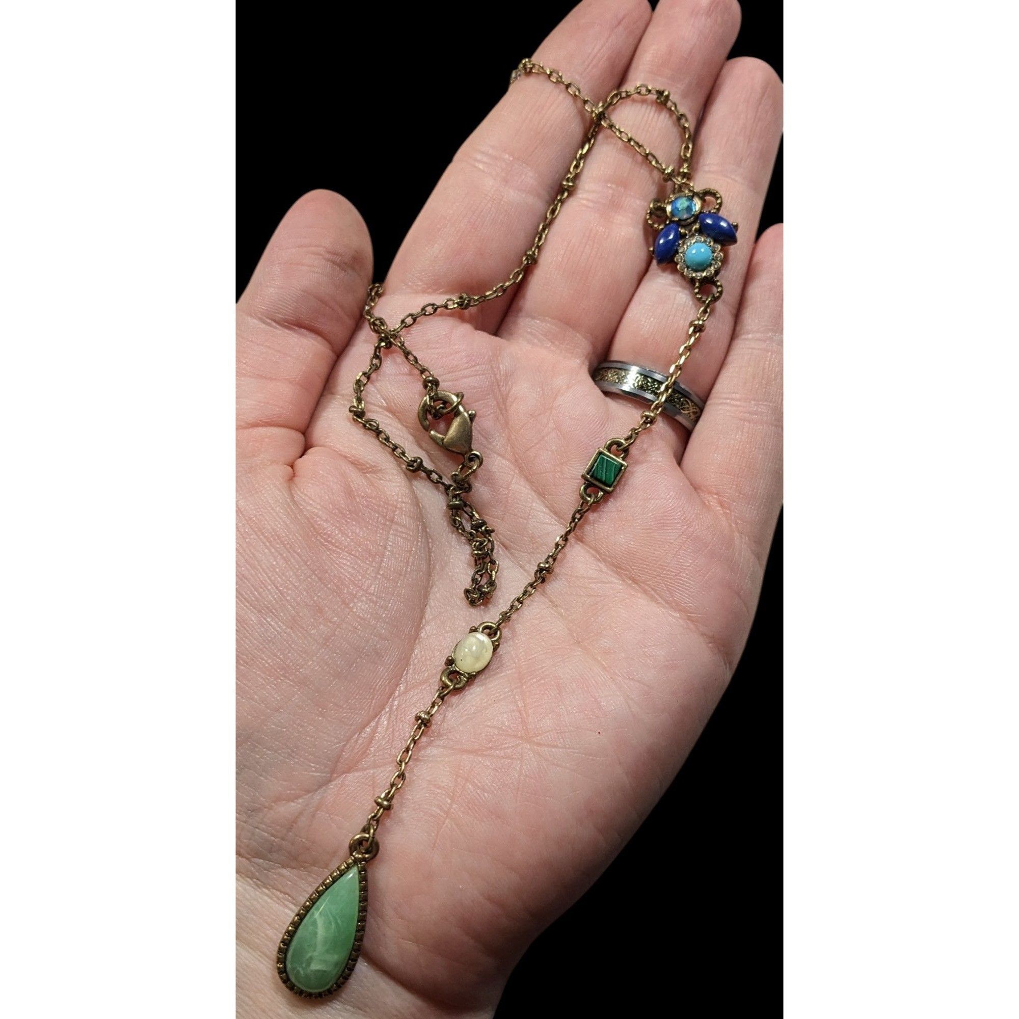 Other Bohemian Capwell + Co Karina Y Necklace With Genuine Gemston Size ONE SIZE - 3 Thumbnail