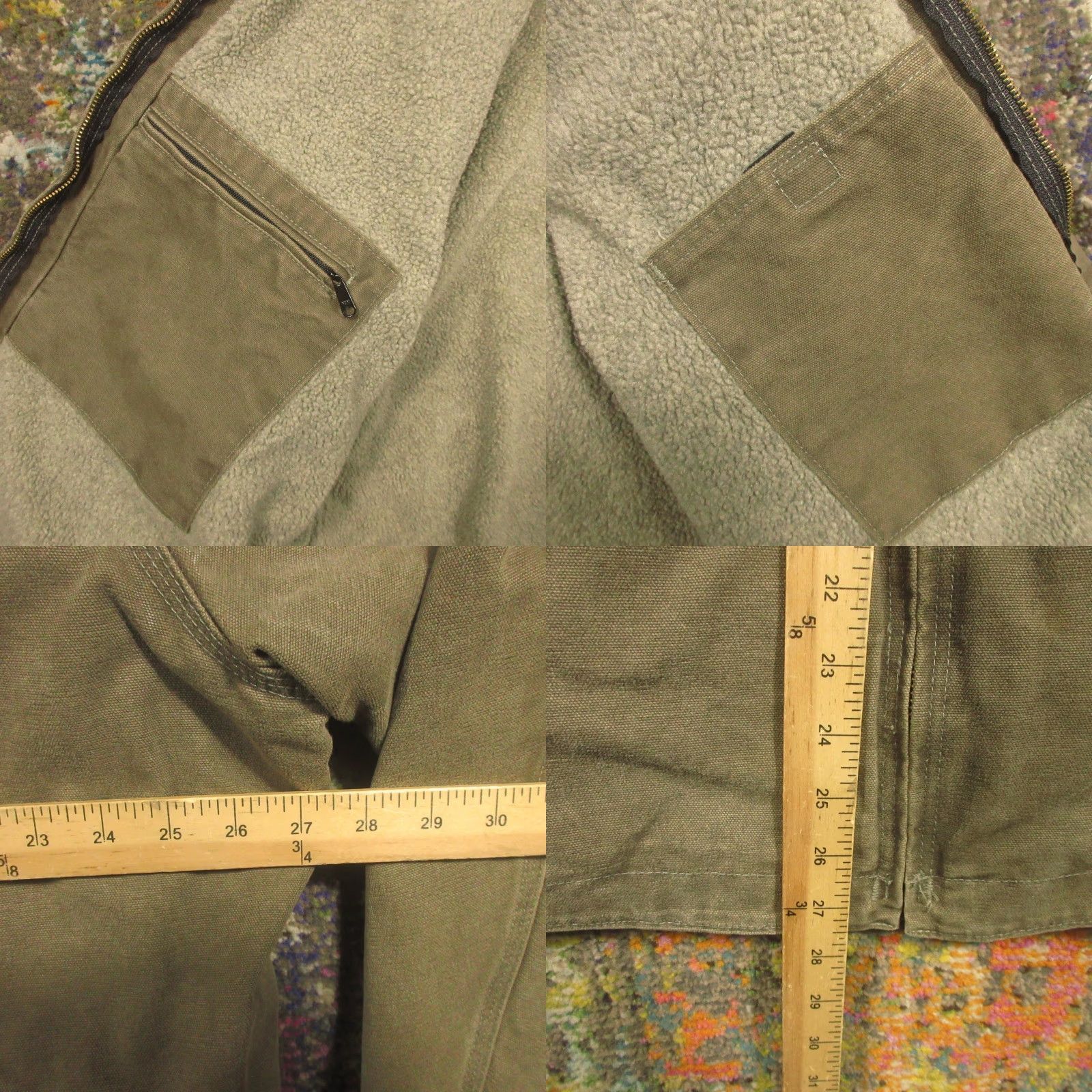 Carhartt VINTAGE Carhartt Jacket Bomber Hooded Lined 2XL Mens Brown Grunge Logo Mid-Length Walking Casual Workwear 90s Mexico Size US XXL / EU 58 / 5 - 8 Thumbnail