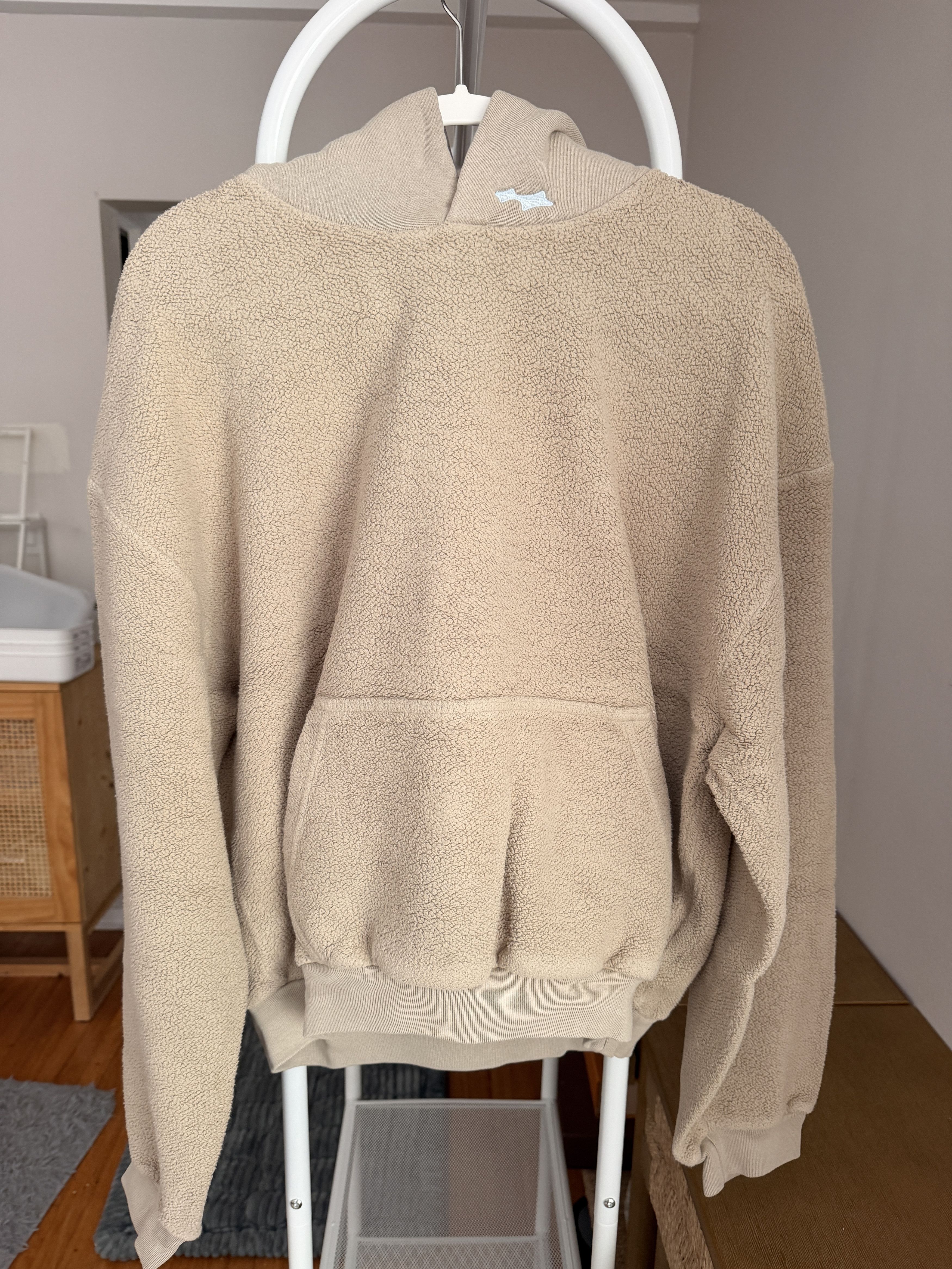 SKYLRK SKYLRK Reverse Hoodie Almond - M Size US M / EU 48-50 / 2 - 1 Thumbnail