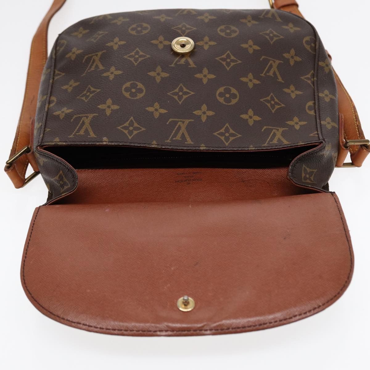 Louis Vuitton LOUIS VUITTON Monogram Saint Cloud GM Shoulder Bag M51242 Size ONE SIZE - 15 Thumbnail