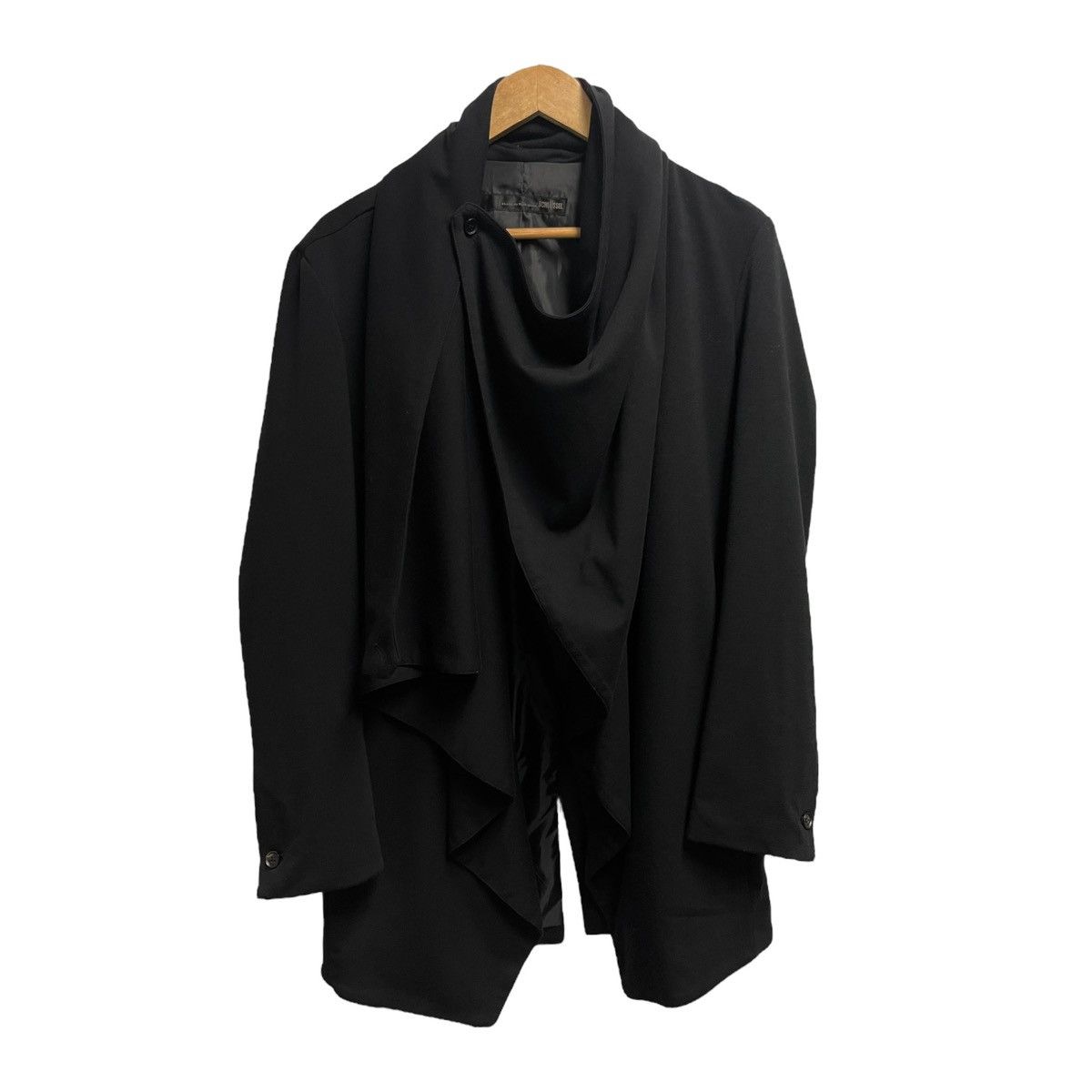 image of Schlussel Shawl Wrap Jacket in Black, Men's (Size Medium)