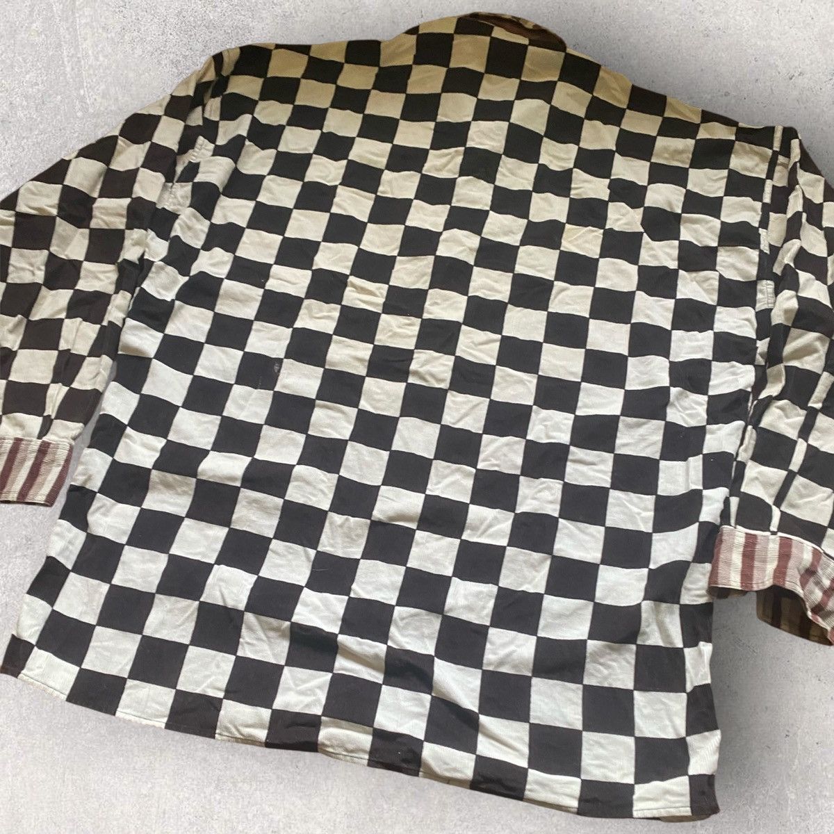Versace Vintage Versace jean couture checkered Corduroy shirt Size US M / EU 48-50 / 2 - 9 Thumbnail
