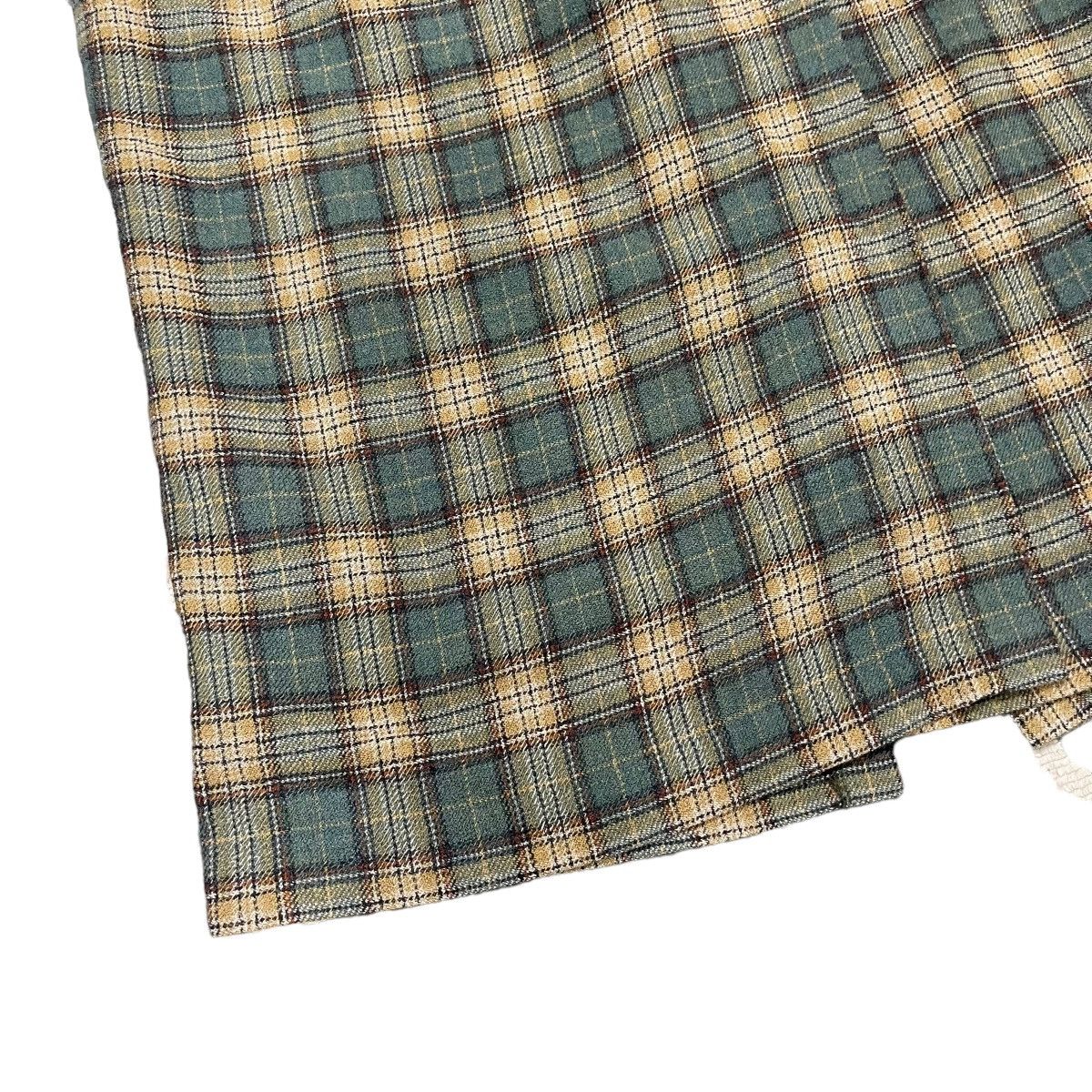 L.L. Bean × Vintage Vintage LL Bean Tartan Wool Midi Skirt Size 28" / US 6 / IT 42 - 5 Thumbnail