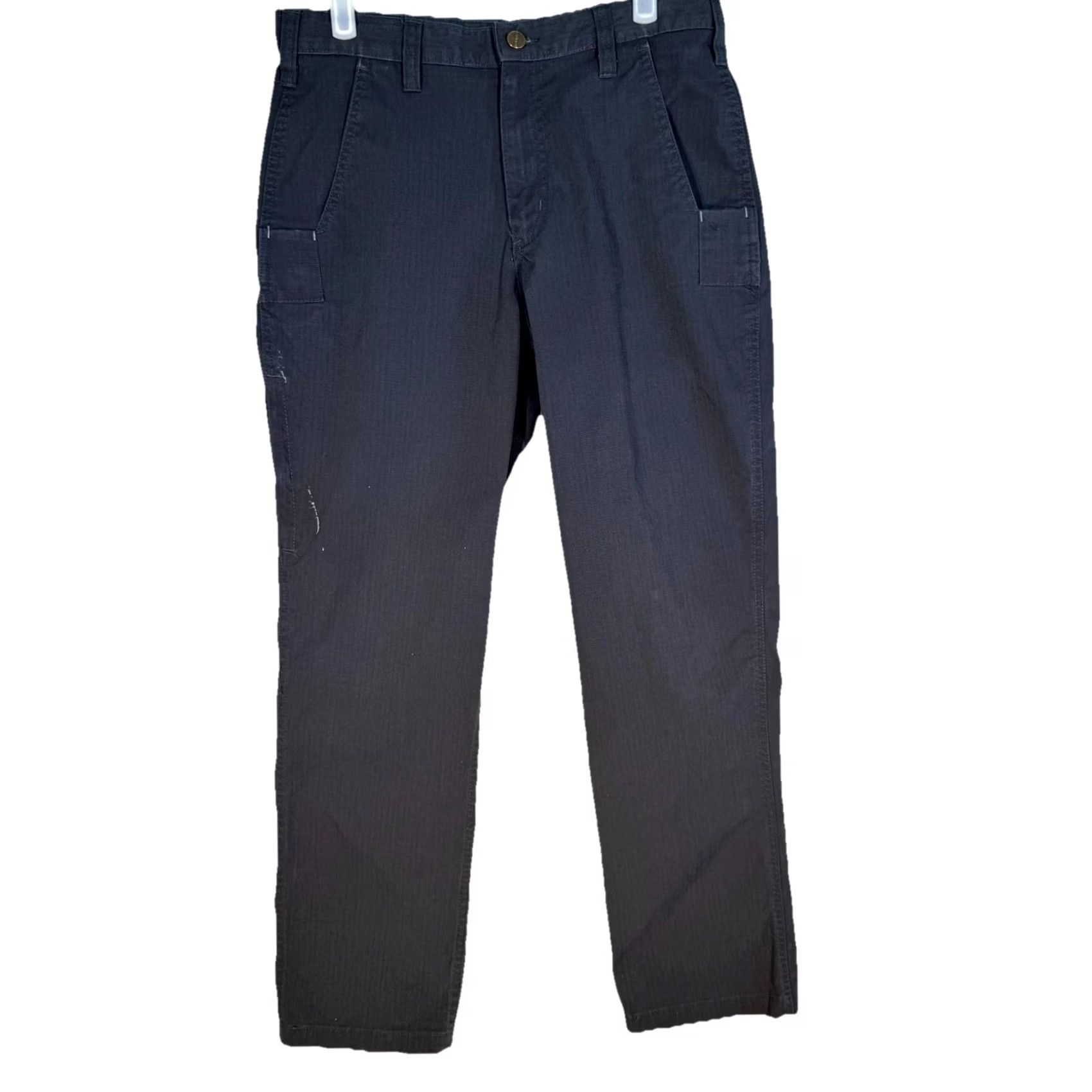 Carhartt Carhartt Carpenter Pants Men 30x30 Navy Canvas Workwear Relaxed Cargo Pocket Pockets Straight Front 383-20 Size US 30 / EU 46 - 2 Thumbnail