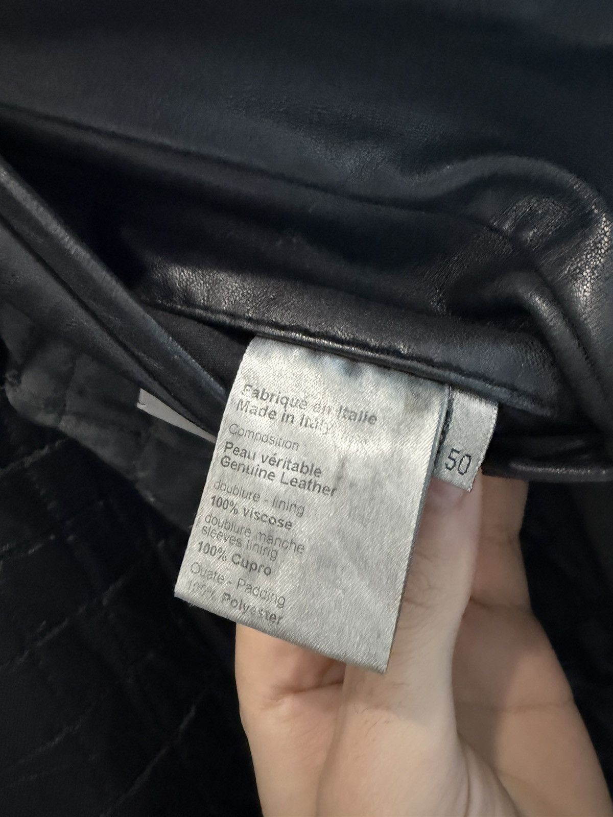 Dior A/W 2007 DIOR ‘NAVIGATE’ FOUR POCKET LEATHER JACKET Size US M / EU 48-50 / 2 - 5 Thumbnail