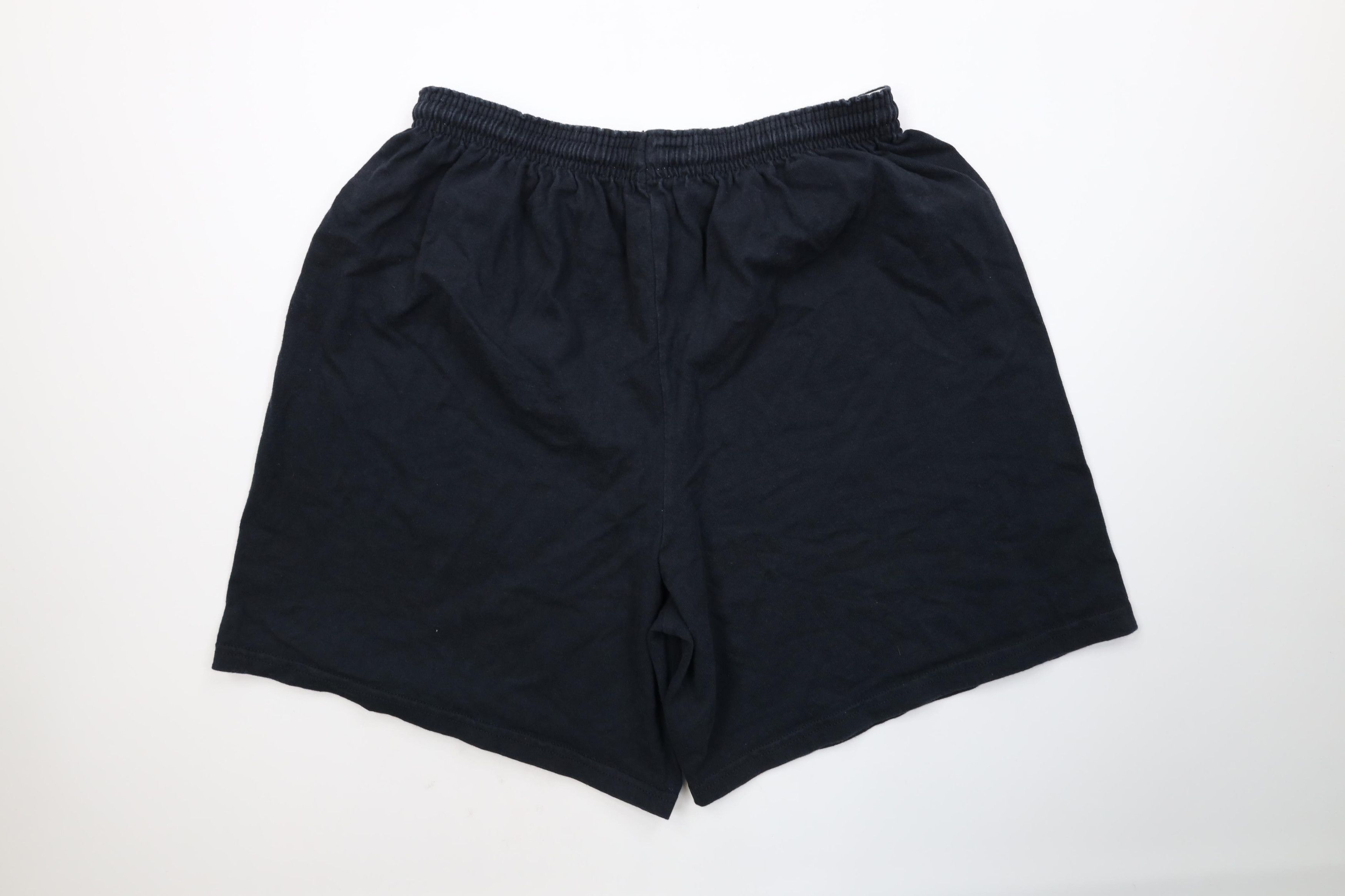 Russell Athletic Vintage 90s Y2K Russell Athletic Above Knee Dad Shorts Black Size US 34 / EU 50 - 8 Thumbnail