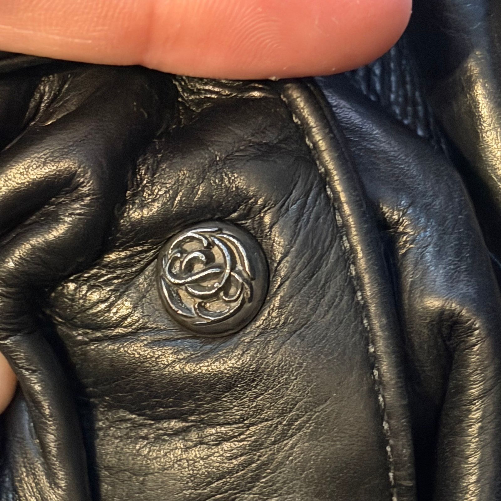 Chrome Hearts Chrome Hearts Leather Trench Jacket Size US XXL / EU 58 / 5 - 5 Thumbnail