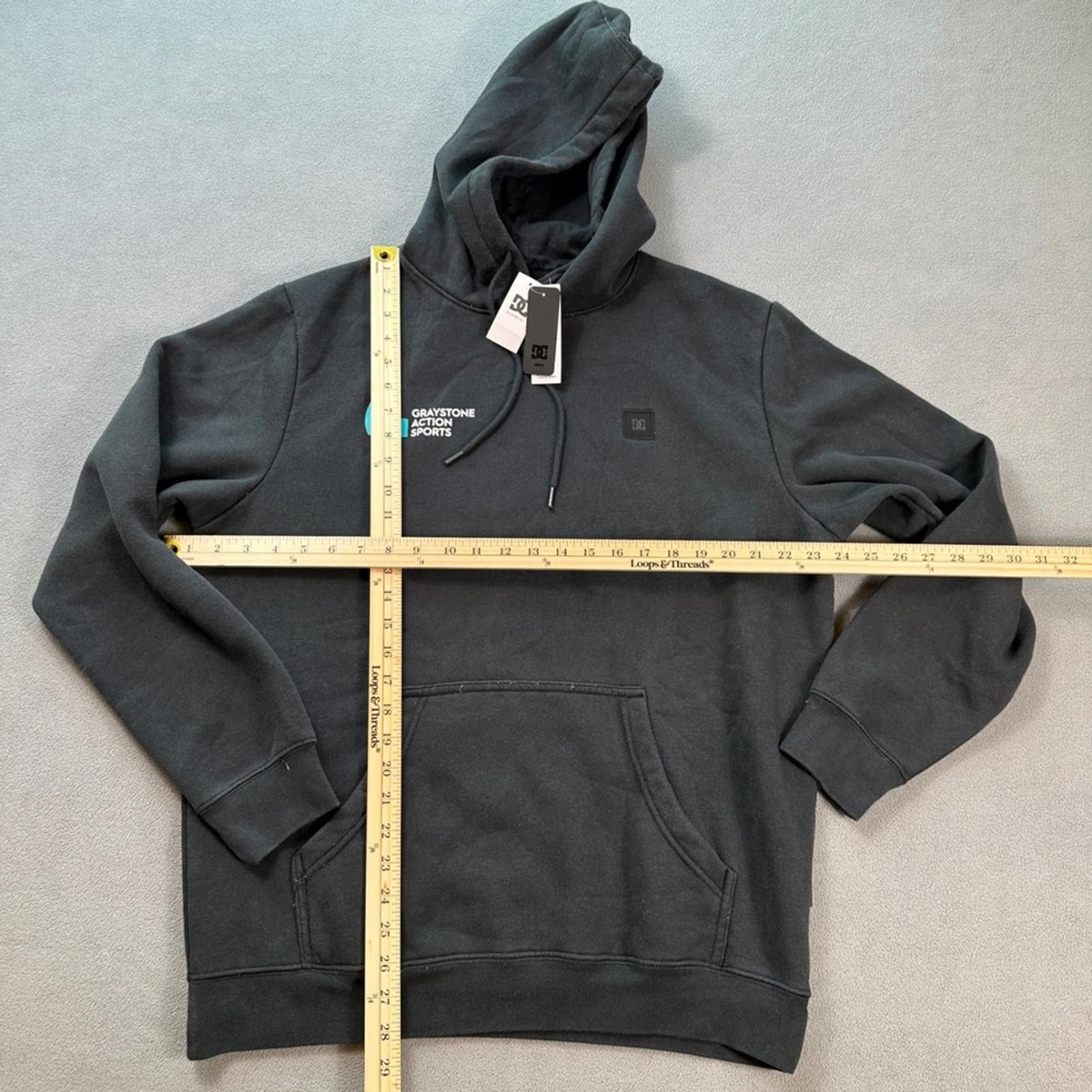 Other DC Shoes Graystone Action Sports Hoodie Gray Mens S Hooded Size US S / EU 44-46 / 1 - 2 Thumbnail