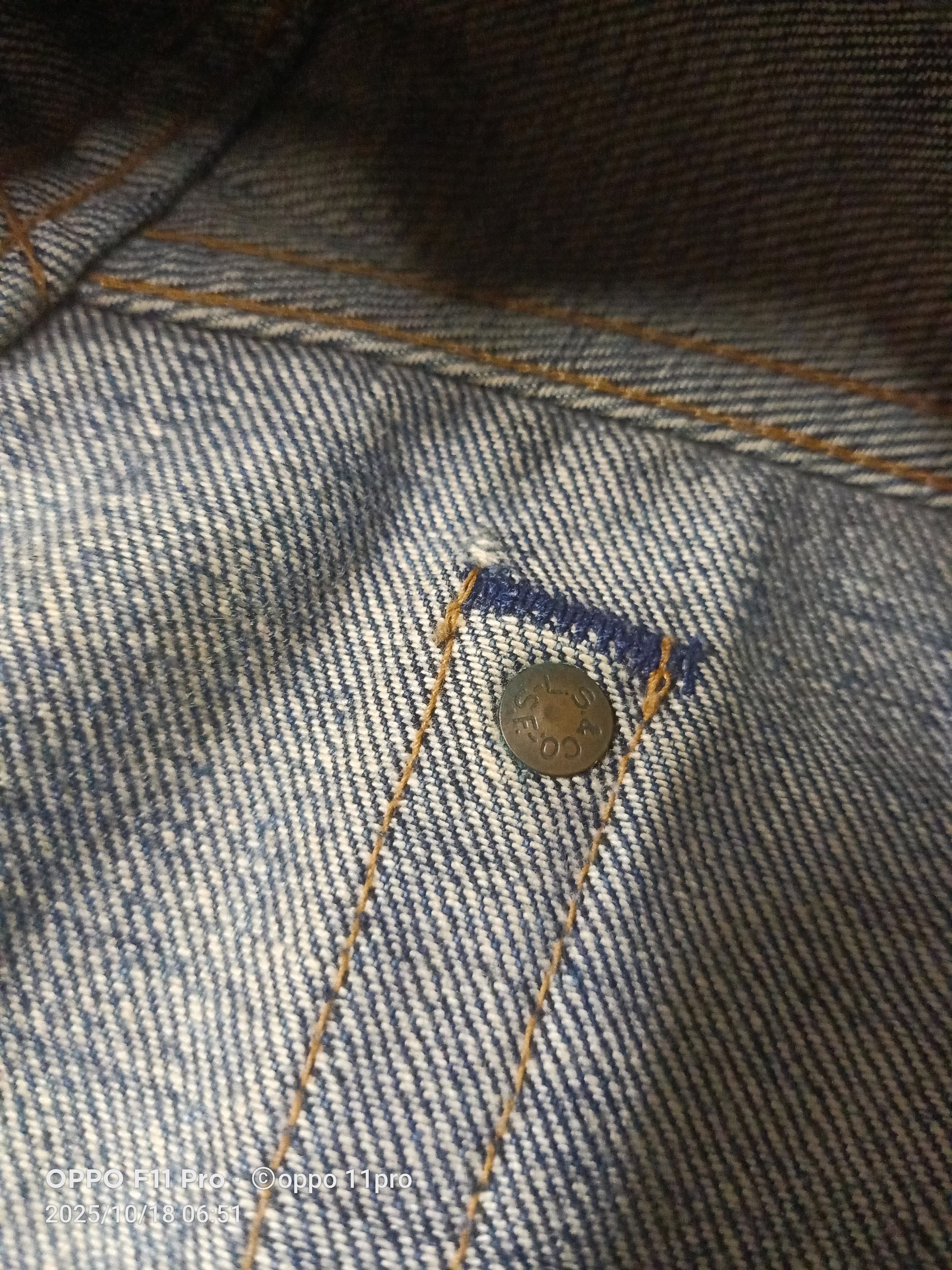 Levi's Vintage Clothing Levis Vintage 504 Z Red Selvedge Distressdenim Size US 32 / EU 48 - 16 Thumbnail