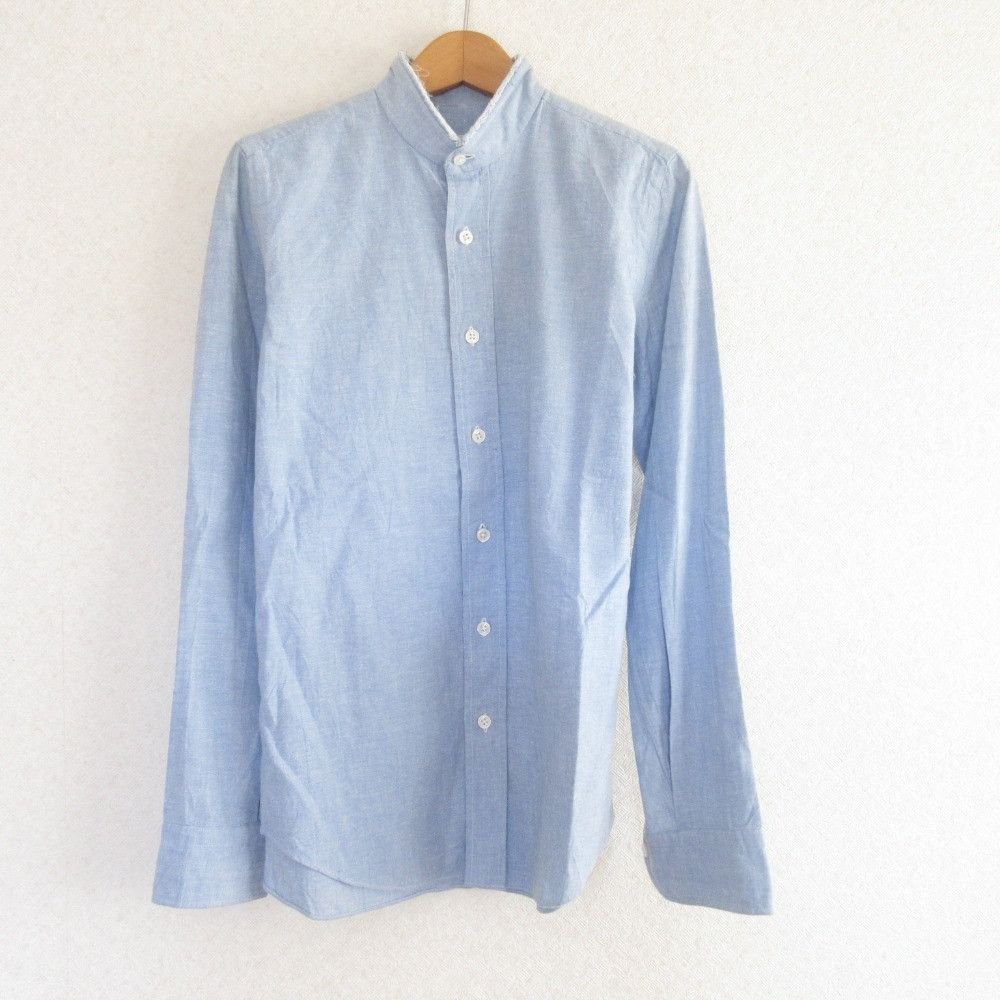 Other Salvatore Piccolo Chambray Shirt Cotton Dress Shirt DUTY FREE for USA
