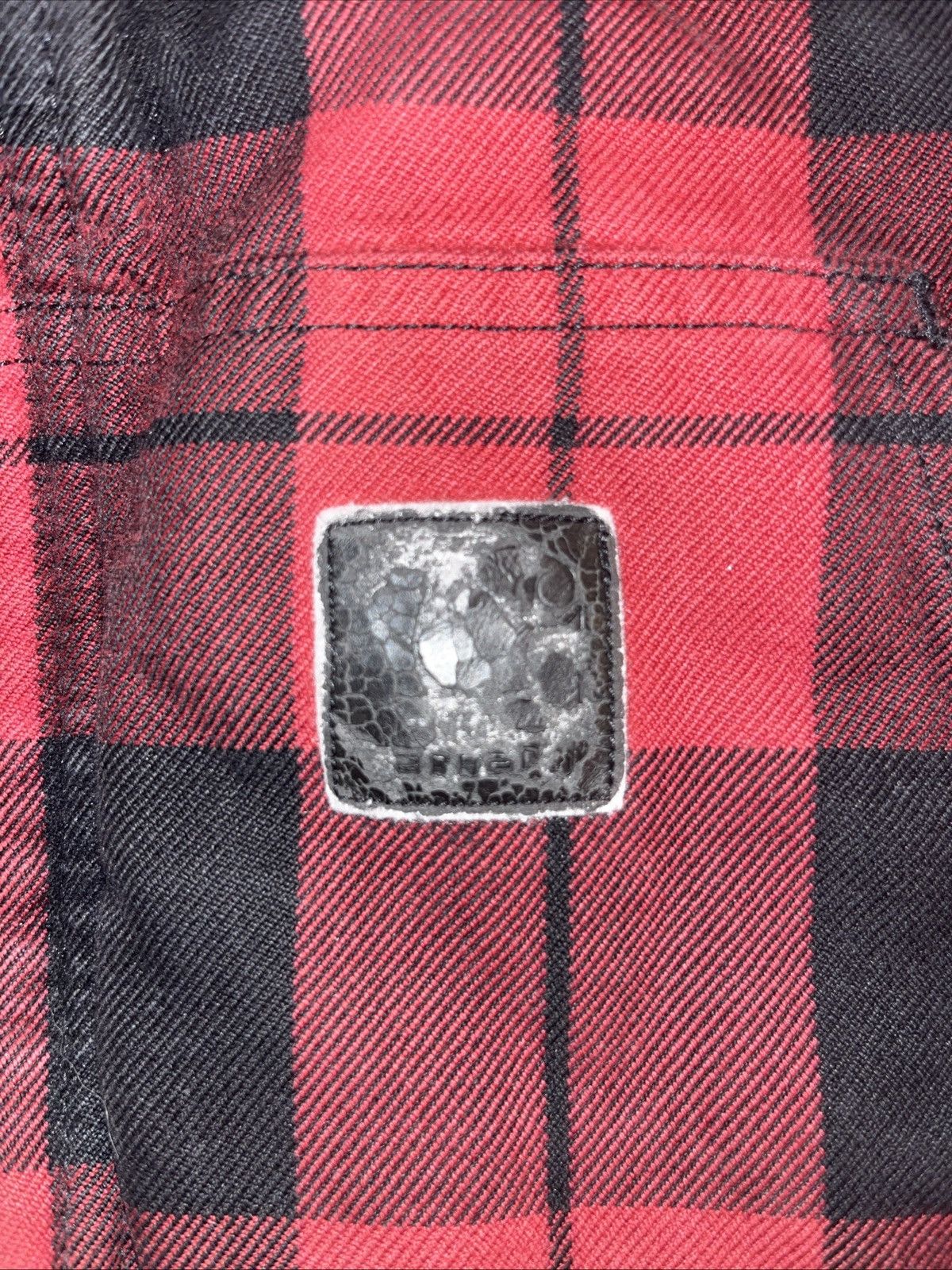 Carhartt Vintage Rare Carhartt J260 DKR Red Black Plaid Jacket Size US M / EU 48-50 / 2 - 2 Thumbnail