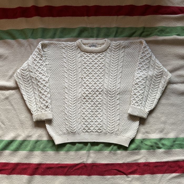 Vintage Vintage 70s 80s L.L. Bean Fisherman Sweater | Grailed