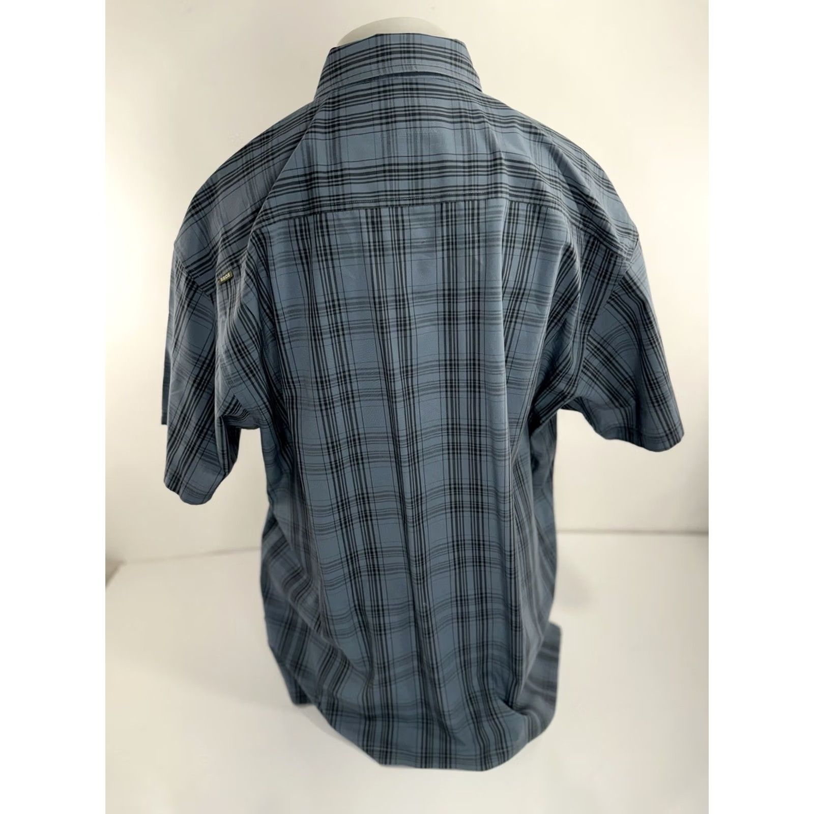 Howler Brothers Howler Brothers Plaid Shirt - XXL Mens Button-Up Short Sleeve Blue EXCELLENT Size US XXL / EU 58 / 5 - 3 Thumbnail