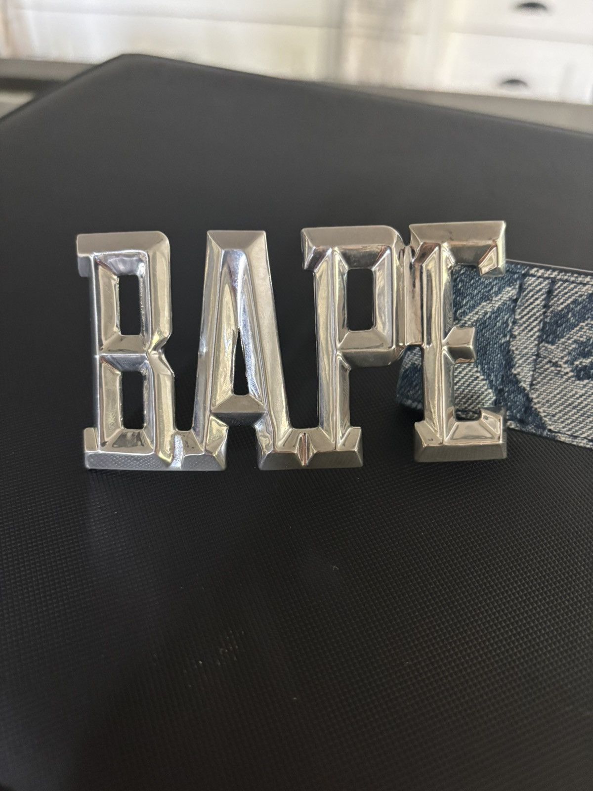 Bape Bape Denim Monochrome Belt Size 32 - 2 Thumbnail