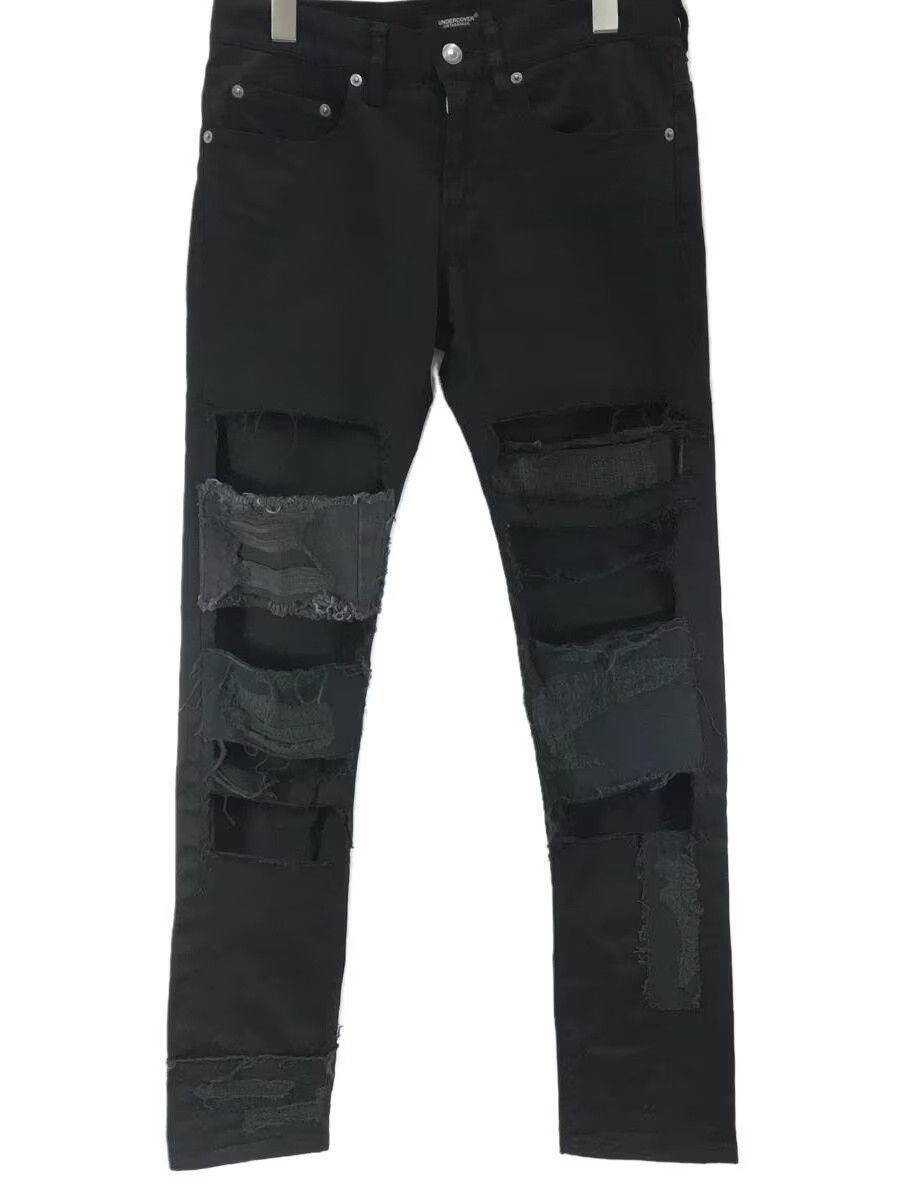 Undercover Undercover Cotton Skinny Pants Black Size US 30 / EU 46 - 1 Thumbnail