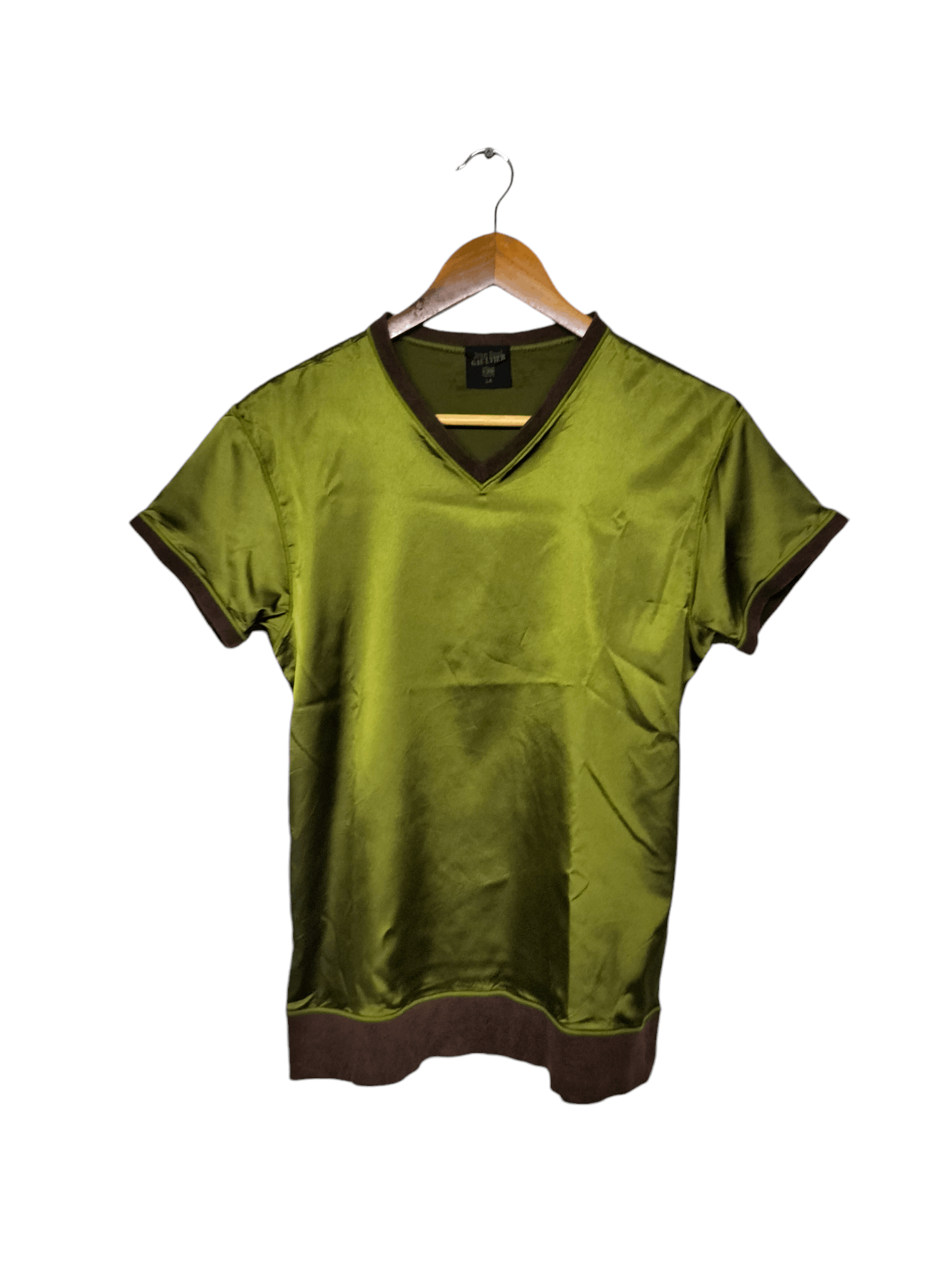Jean Paul Gaultier Vintage Jean Paul Gaultier Homme V-Neck tshirt Size US S / EU 44-46 / 1 - 1 Thumbnail