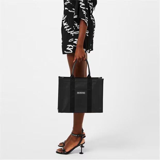 Balenciaga o1g2r1mq0924 Logo Boxer Shorts in Black & White Size 27" / US 4 / IT 40 - 5 Thumbnail