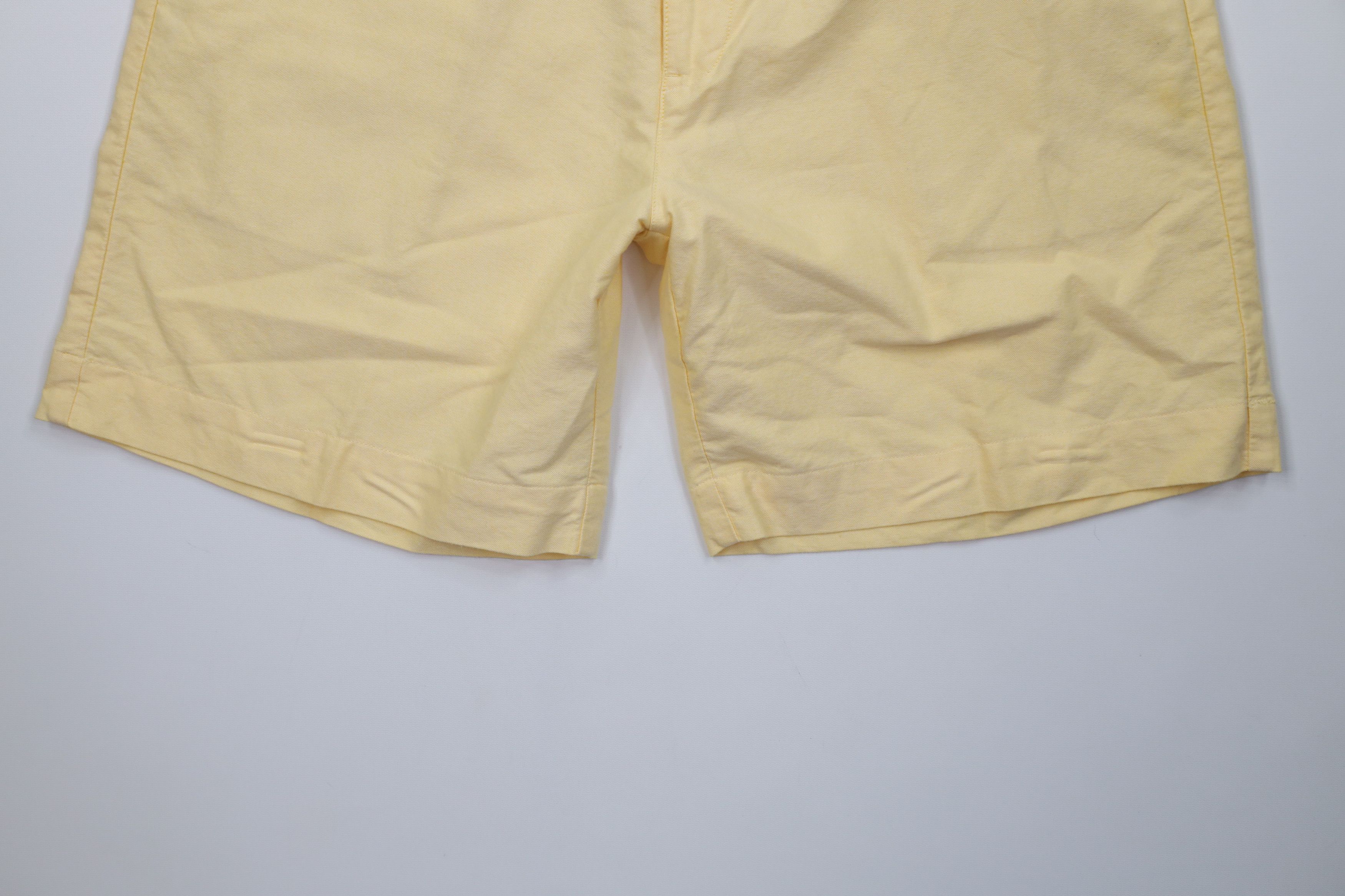 Ralph Lauren Vintage 90s Ralph Lauren Golfing Golf Chino Shorts Yellow Size US 34 / EU 50 - 4 Thumbnail