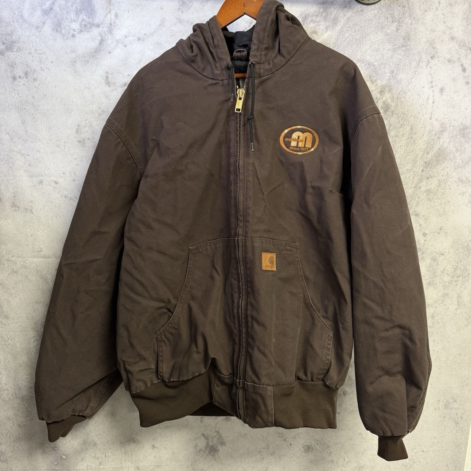 Carhartt Carhartt J280 Jacket Mens XL Regular 29x29 Brown Full Zip Ho Size US XL / EU 56 / 4 - 1 Thumbnail