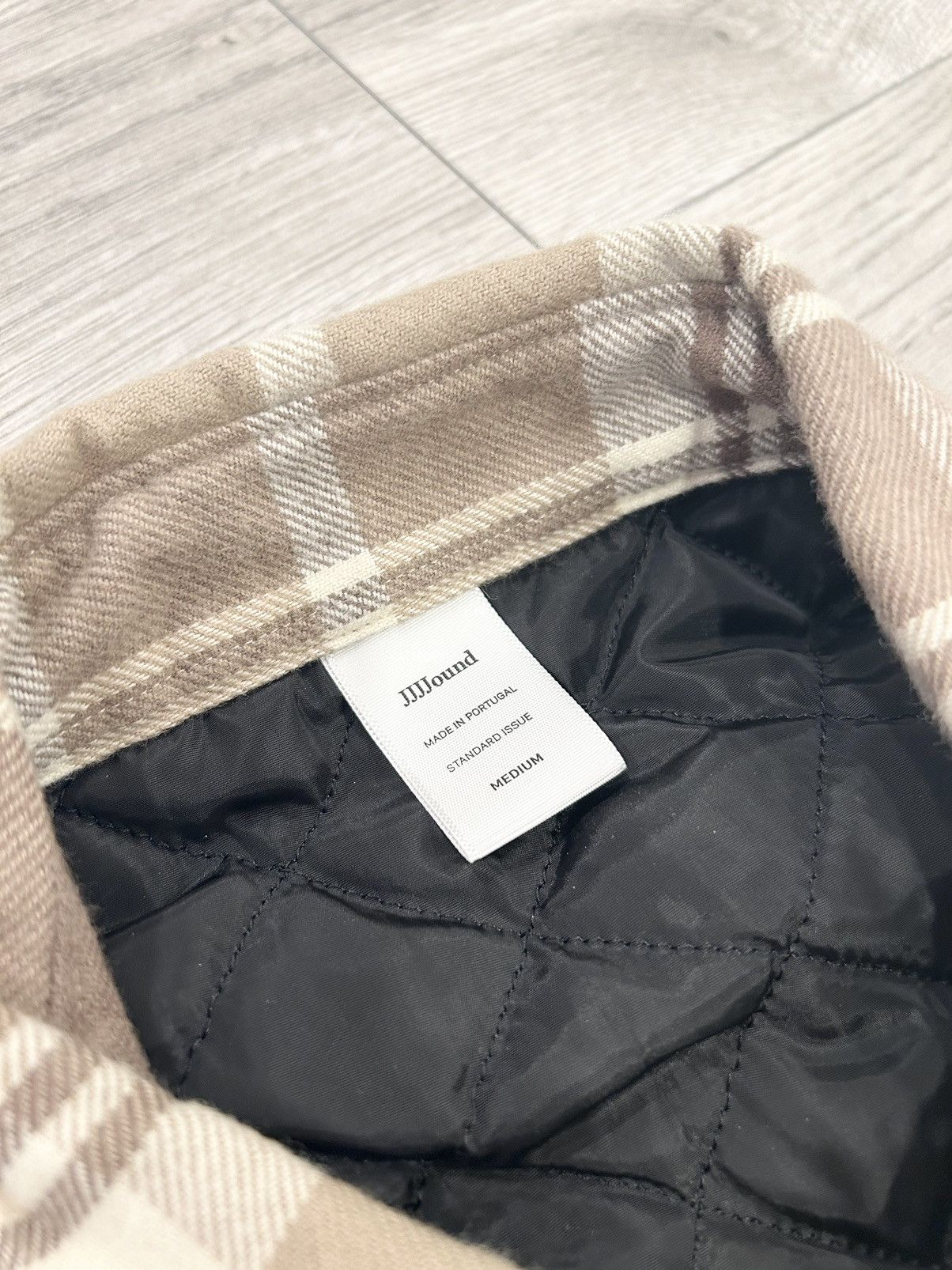 JJJJound JJJJound Beige Thermal Jacket Size US M / EU 48-50 / 2 - 4 Thumbnail