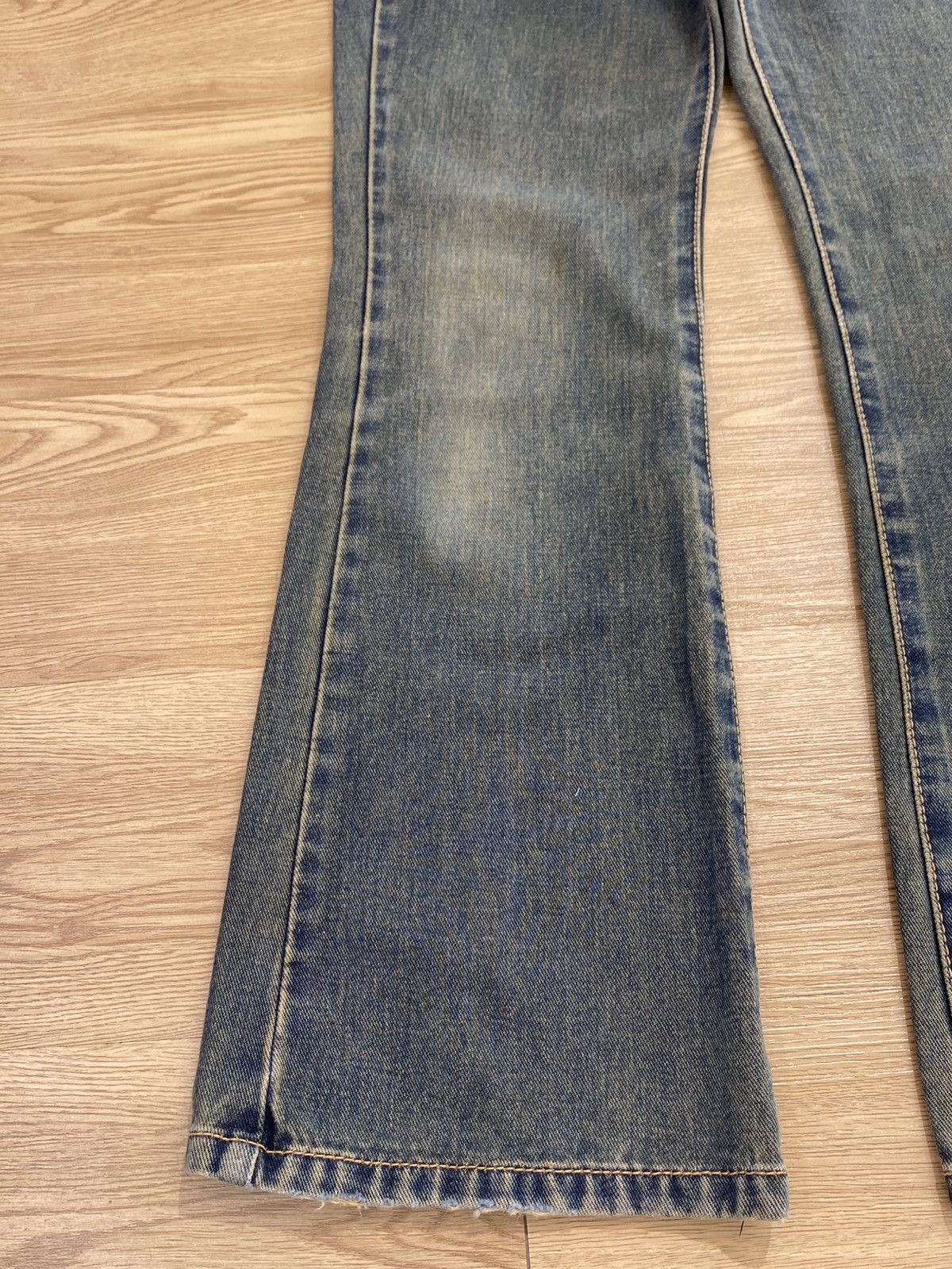 Japanese Brand Japanese Brand Grunge Flare Jeans Size US 28 / EU 44 - 7 Thumbnail